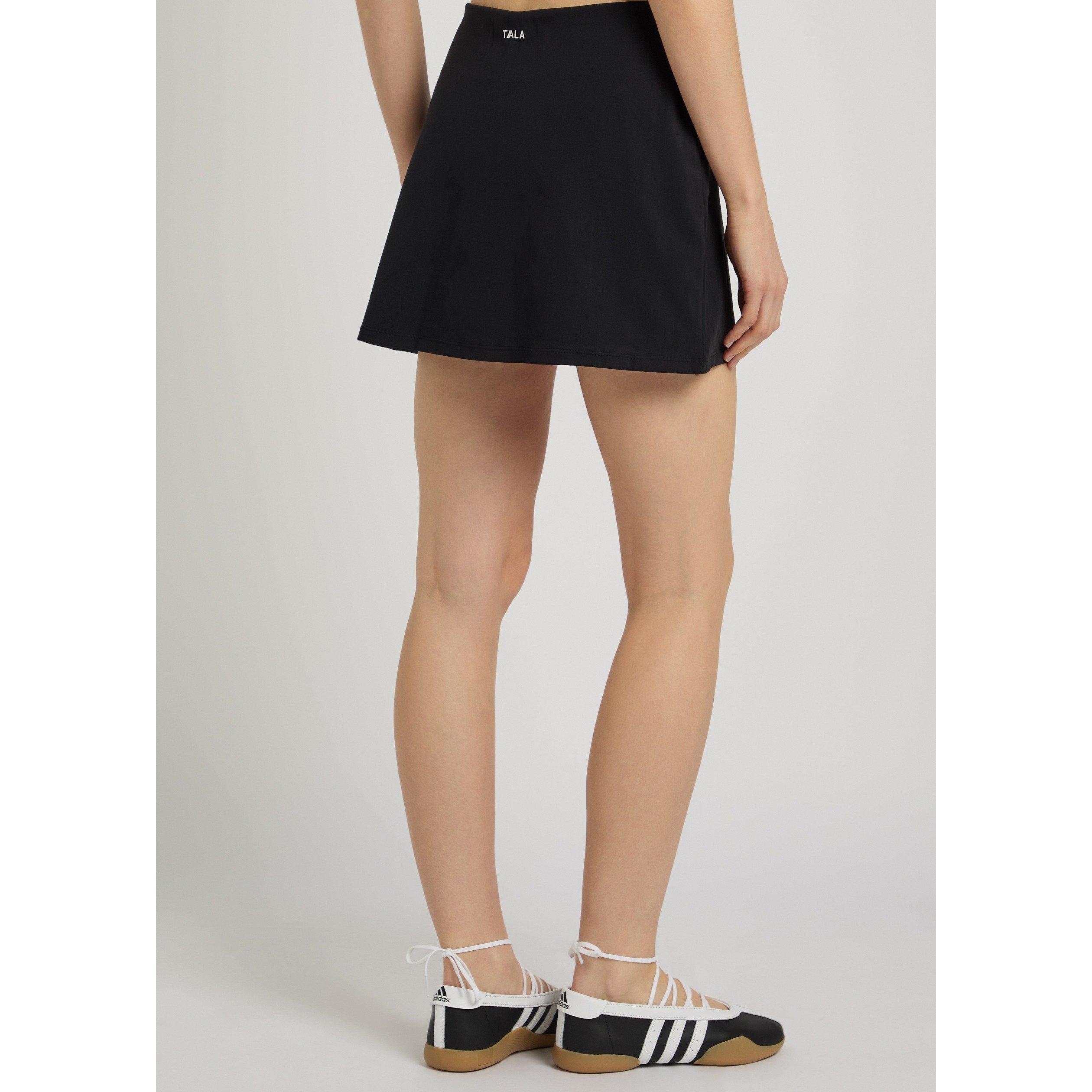 BLACK - TALA - S SKINLUXE ASYM SDE SPLT SKORT - 3