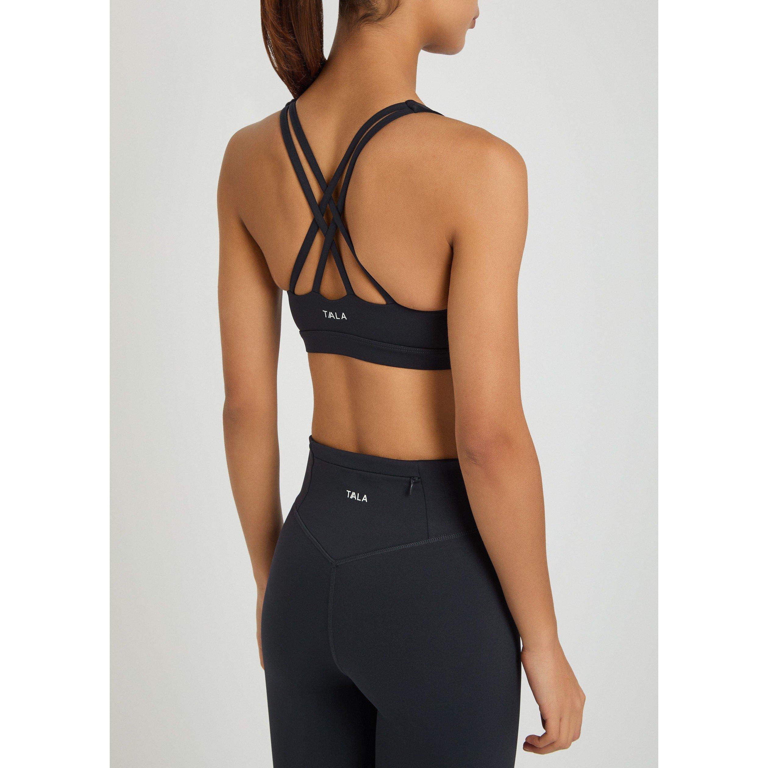 NAVY - TALA - Women's SkinLuxe Tank Low Impact Sports Bra - 3