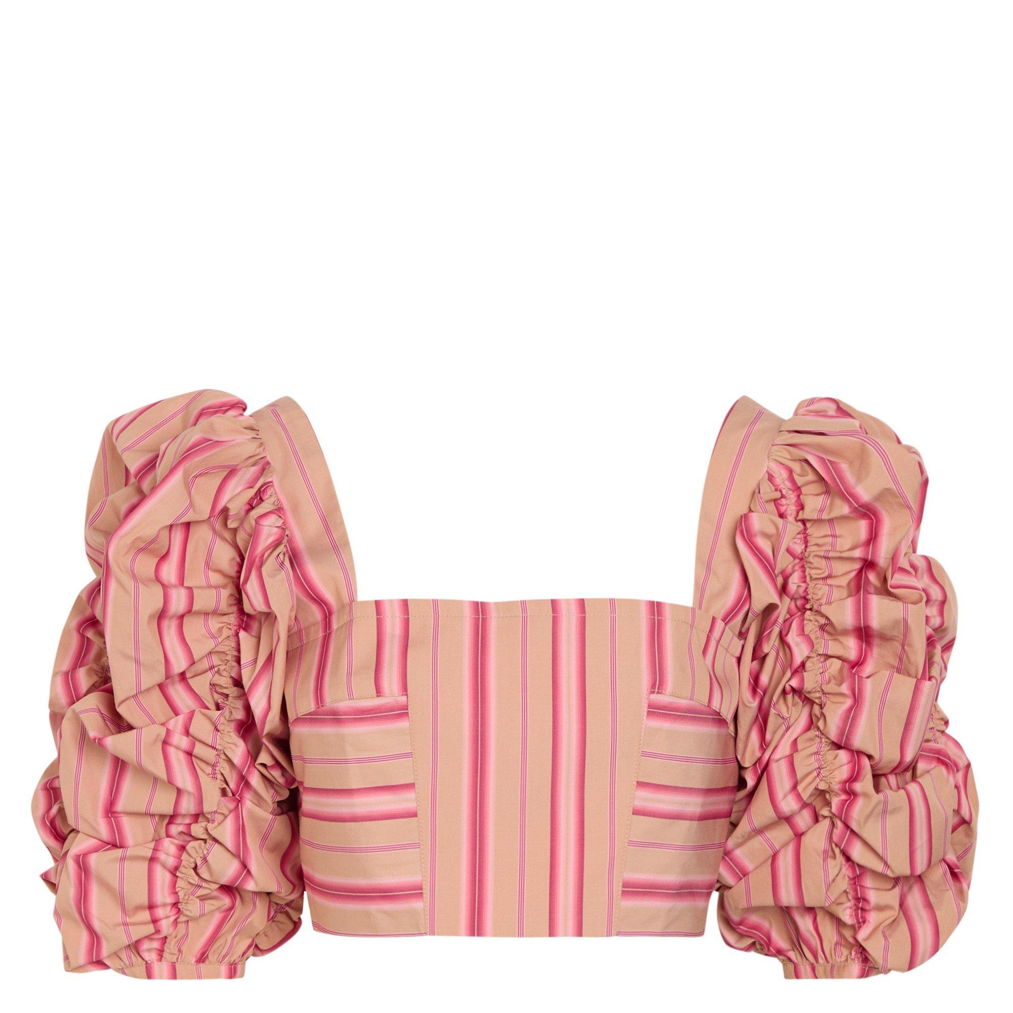 PINK AND OTHER - Thierry Colson - T MISIA PUFF SLV CROP TOP