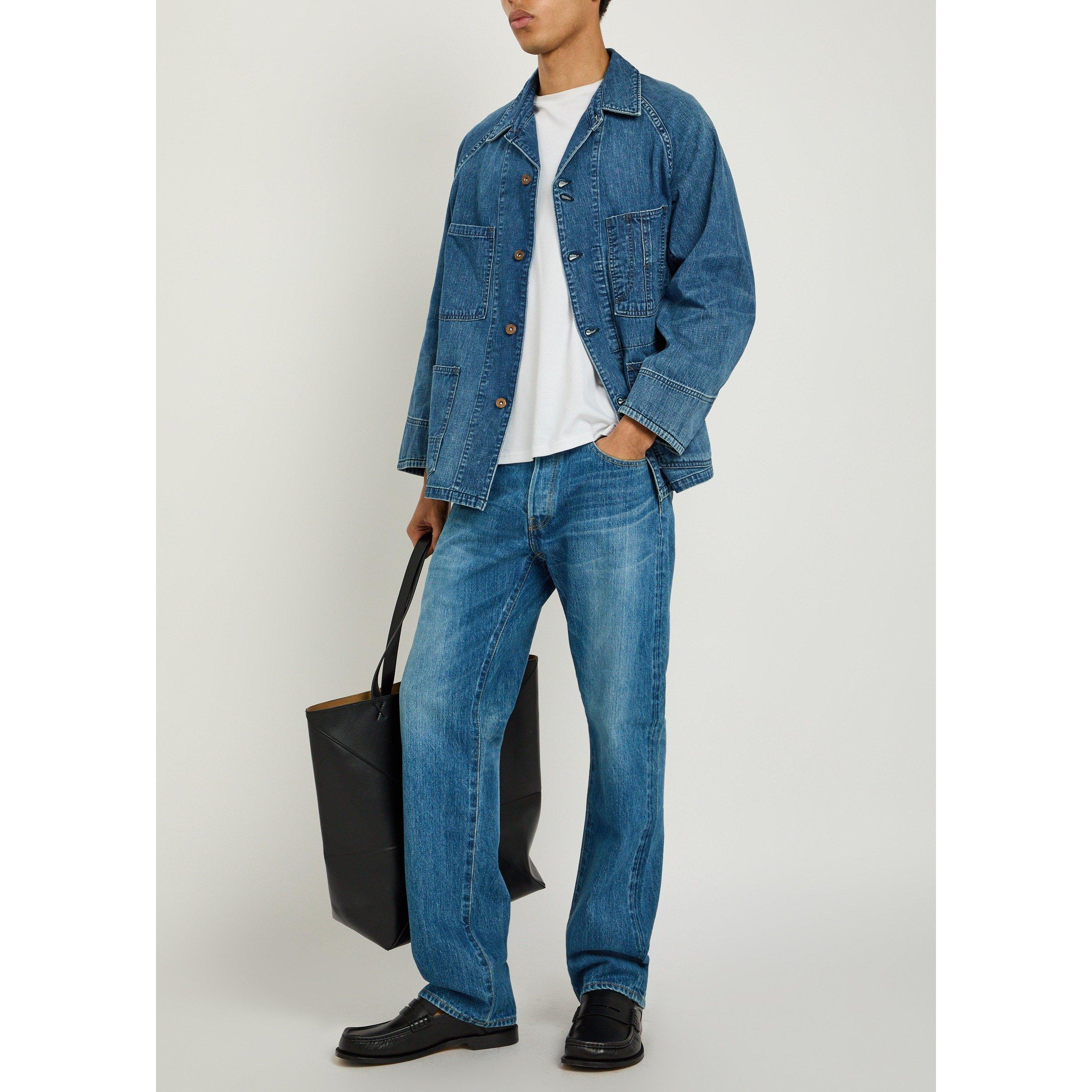 BLUE - Blue Blue - BB JAPAN WIDE LEG JNS - 5