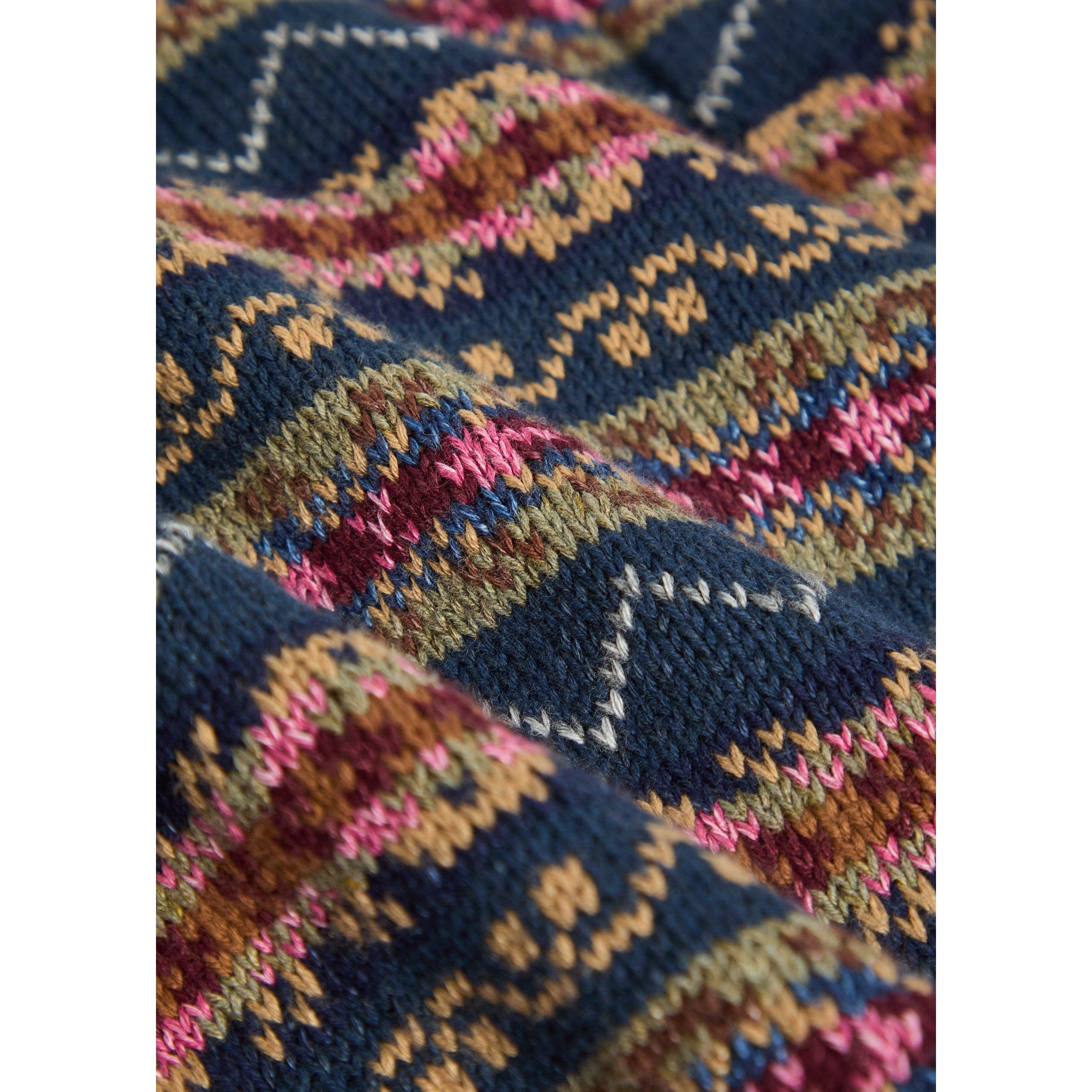 MULTICOLOURED 1 - Polo Ralph Lauren - Men's Fair Isle Linen Cotton Crew-Neck Jumper - 4