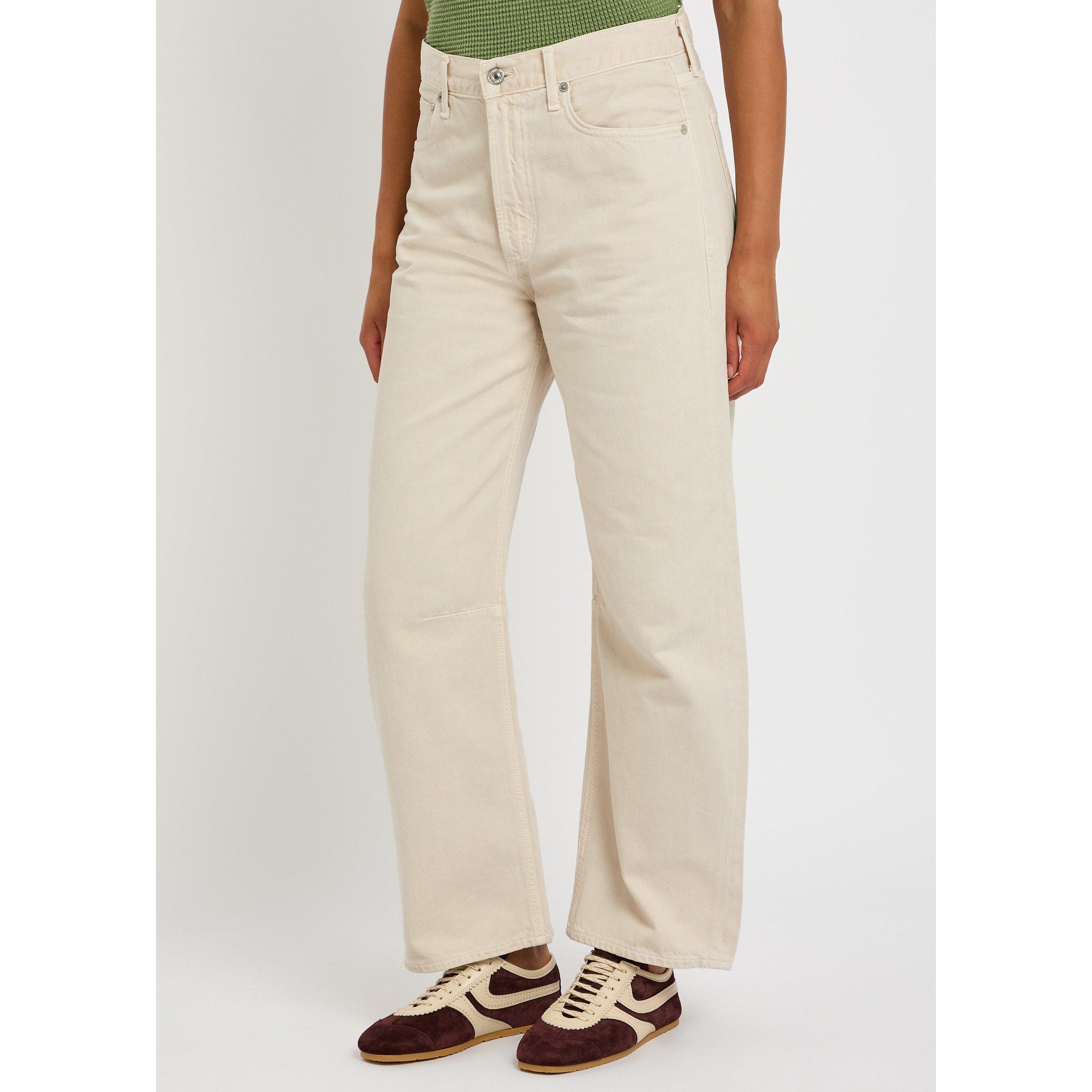 LIGHT BROWN - Citizens Of Humanity - Women's Miro Cotton Tapered Jeans - 2