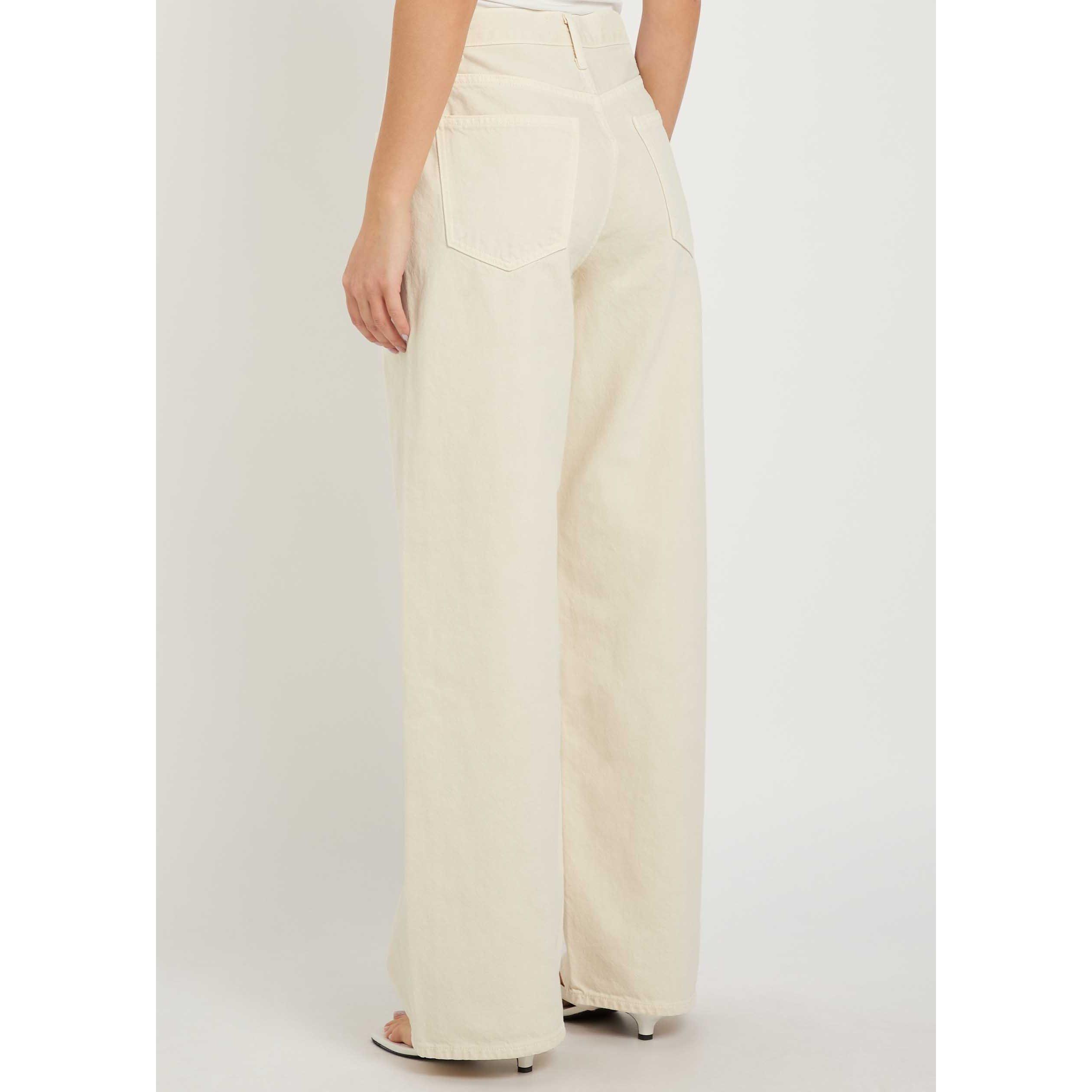 LIGHT BROWN - Agolde - LOW SLUNG BAGGY IN BROWN RICE - 3
