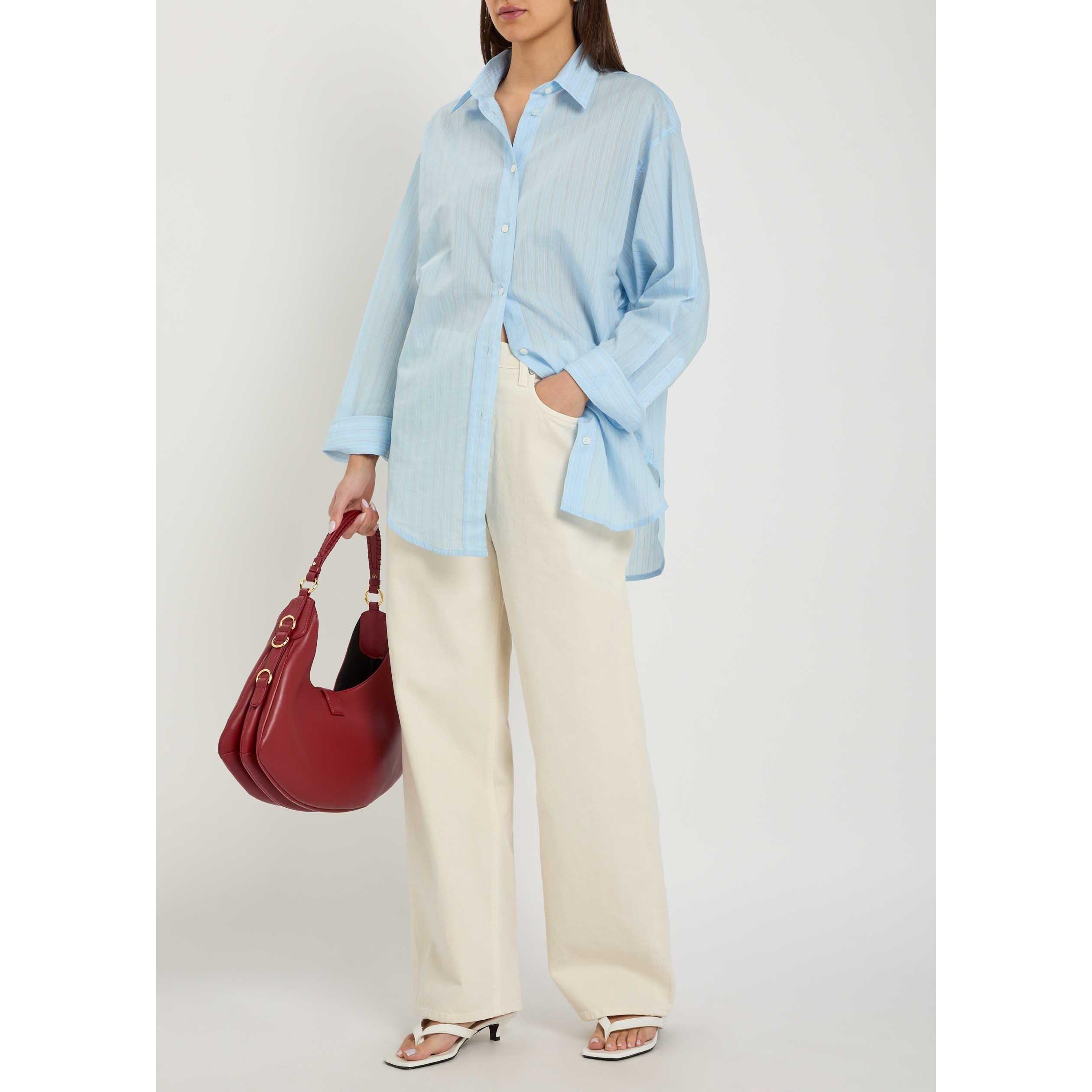 LIGHT BROWN - Agolde - LOW SLUNG BAGGY IN BROWN RICE - 5