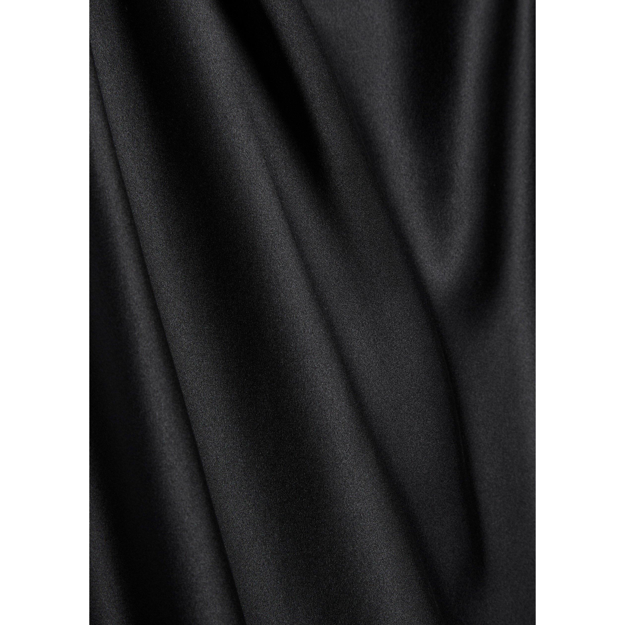 BLACK - Joseph - Women's Isaak Silk Slip Skirt - 4