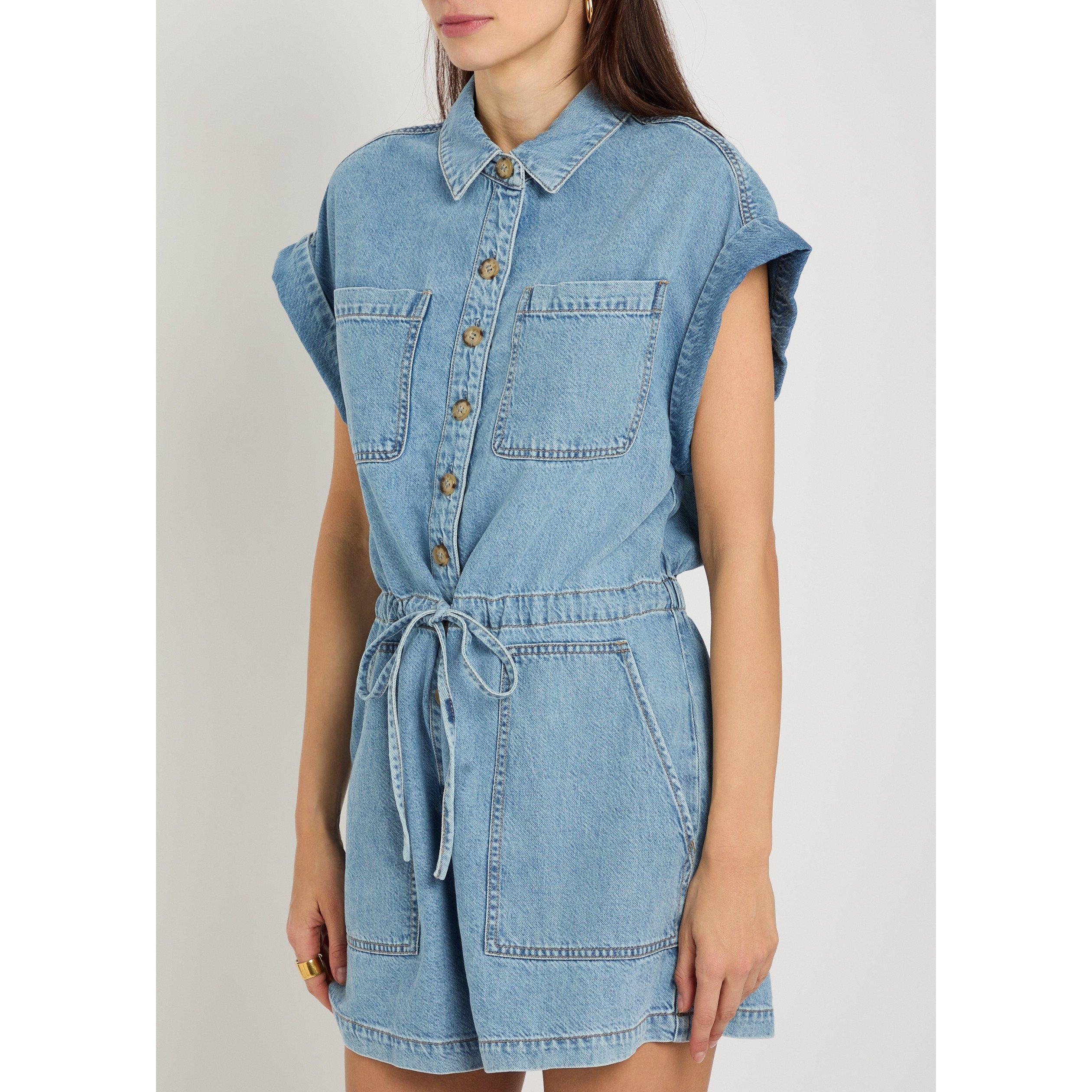 LIGHT BLUE - Paige - MALIAH ROMPER - REVOLUTION - 2