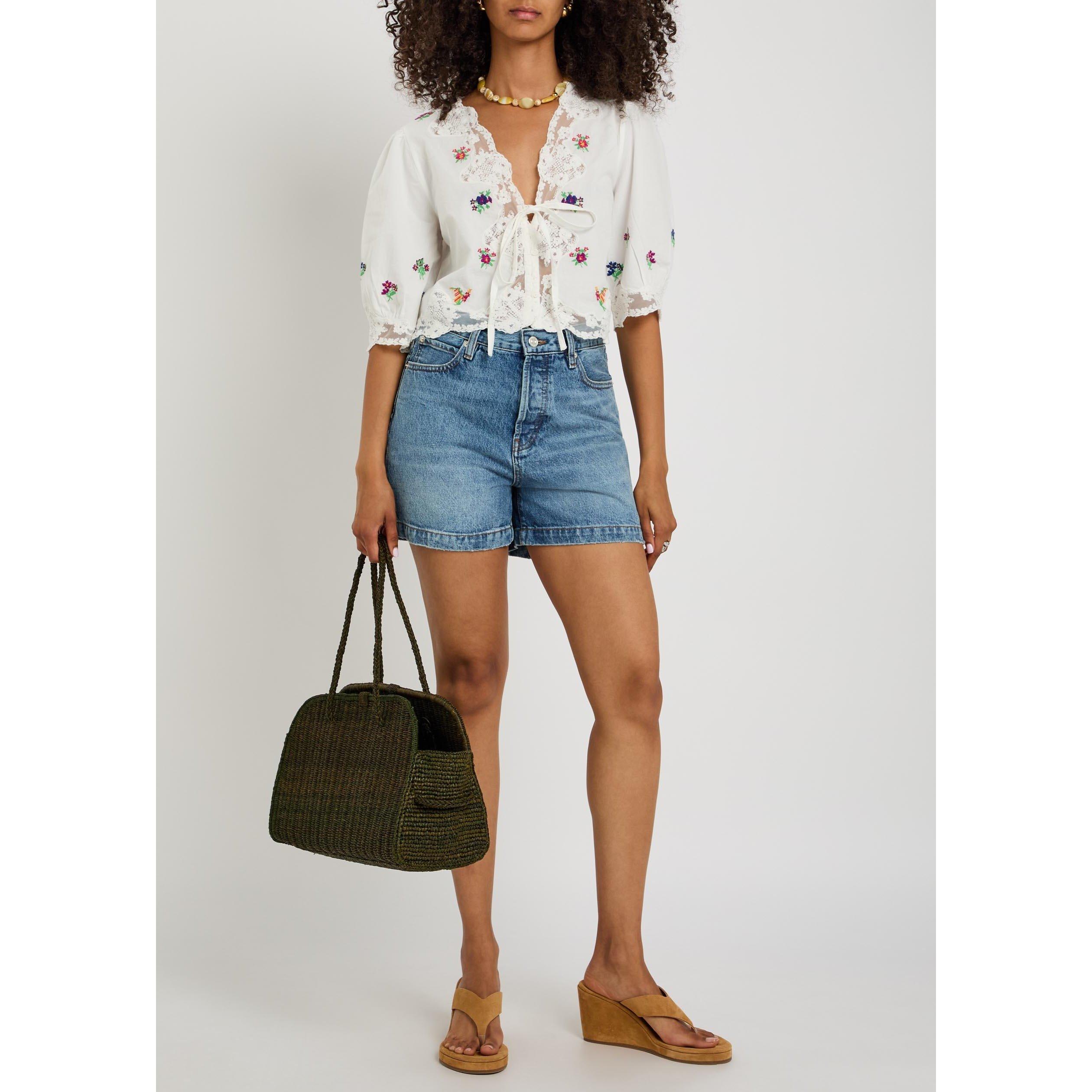 WHITE AND OTHER - RIXO - SB Ursula Top - 5