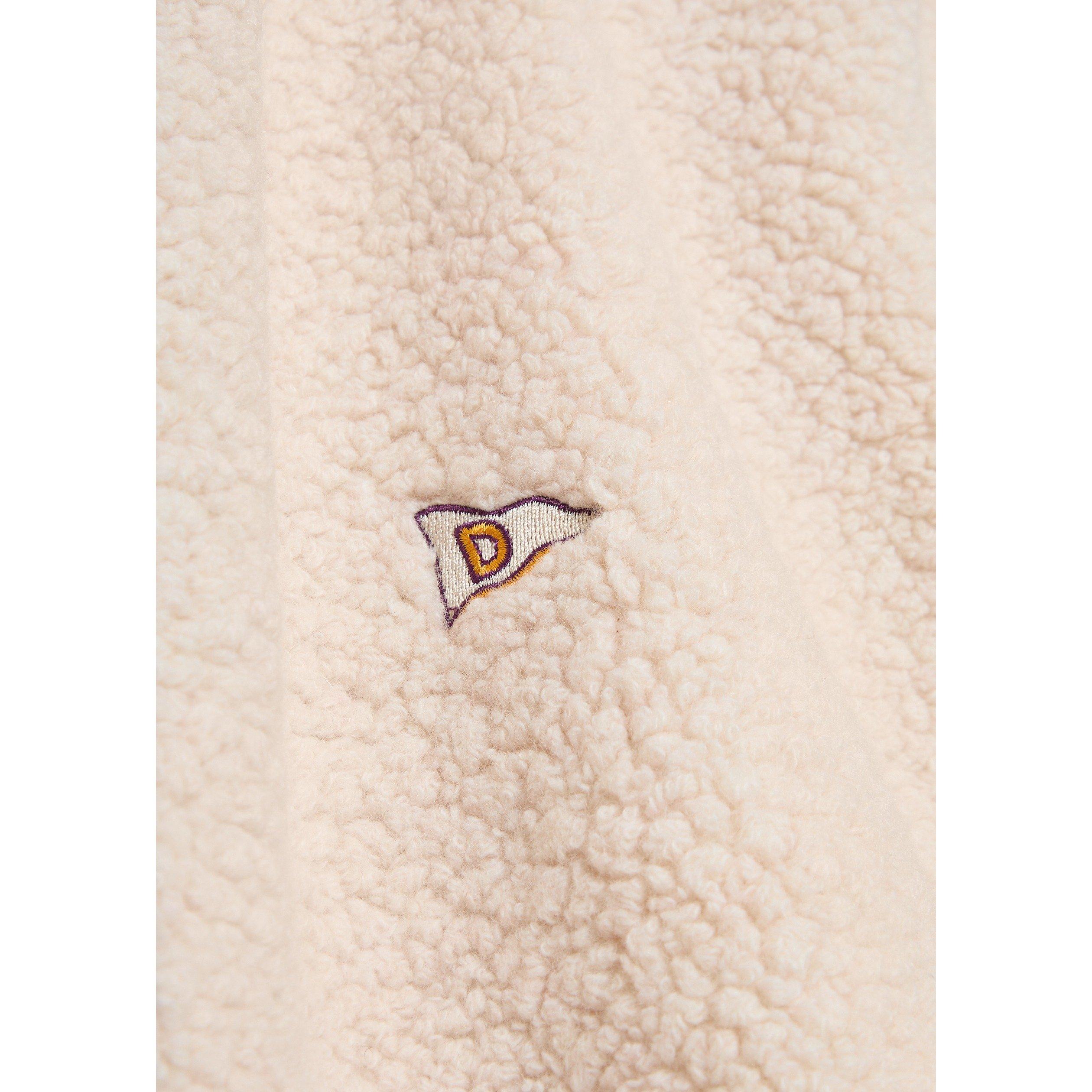 ECRU - Drakes - DRAKES WOOL ZIP FLEECE JKT - 4