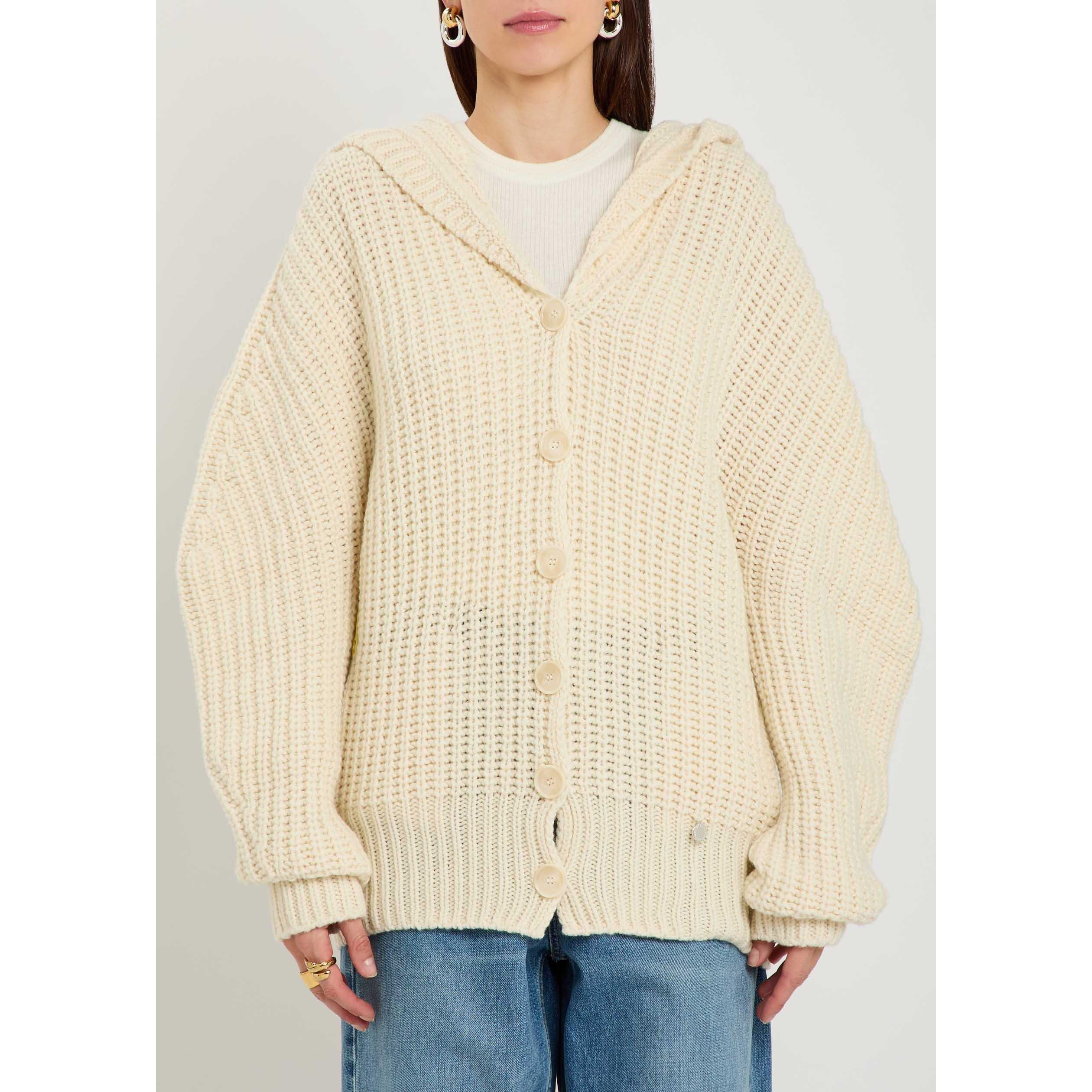 CREAM - Stella McCartney - Recycled Cashmere Rib Cardigan - 2