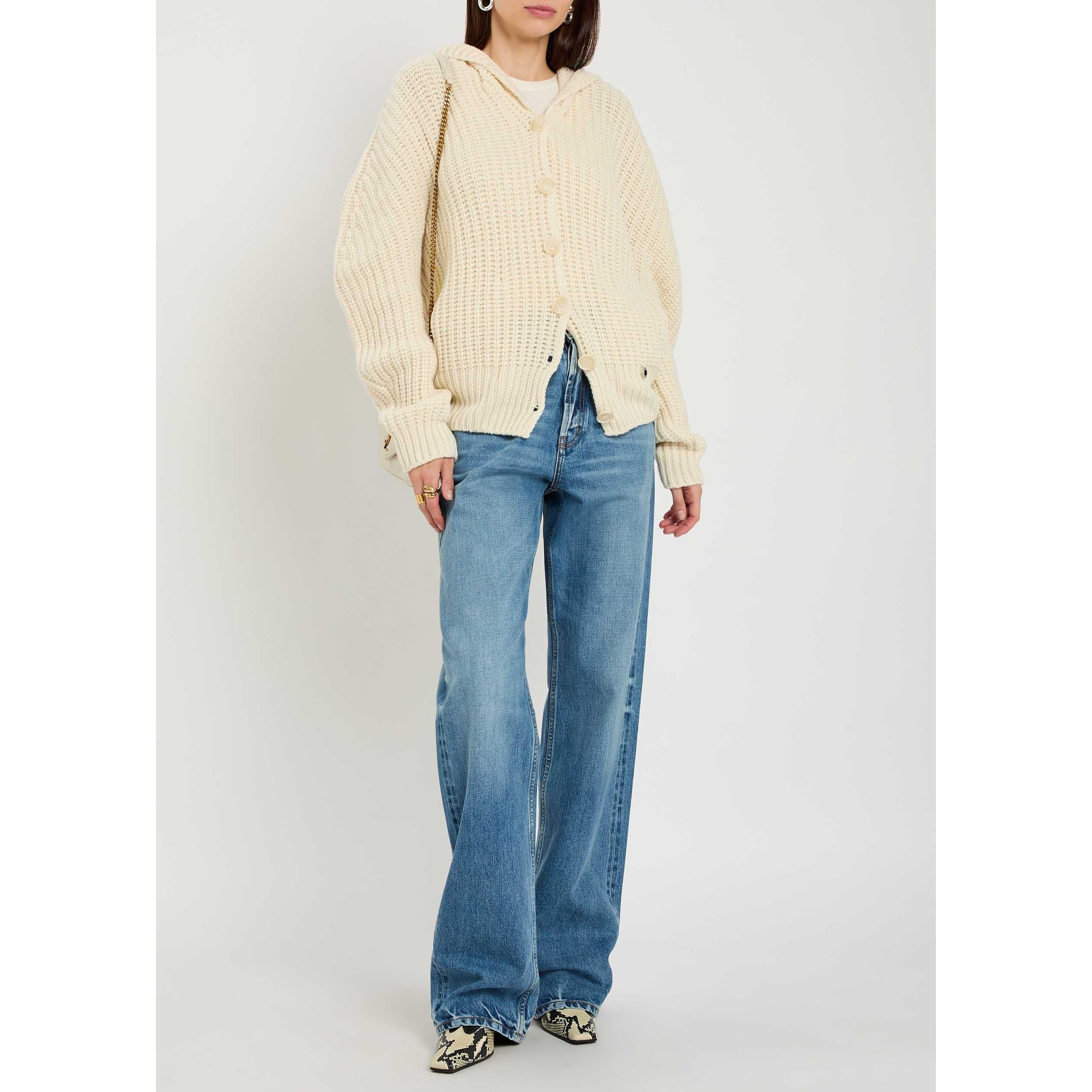 CREAM - Stella McCartney - Recycled Cashmere Rib Cardigan - 5