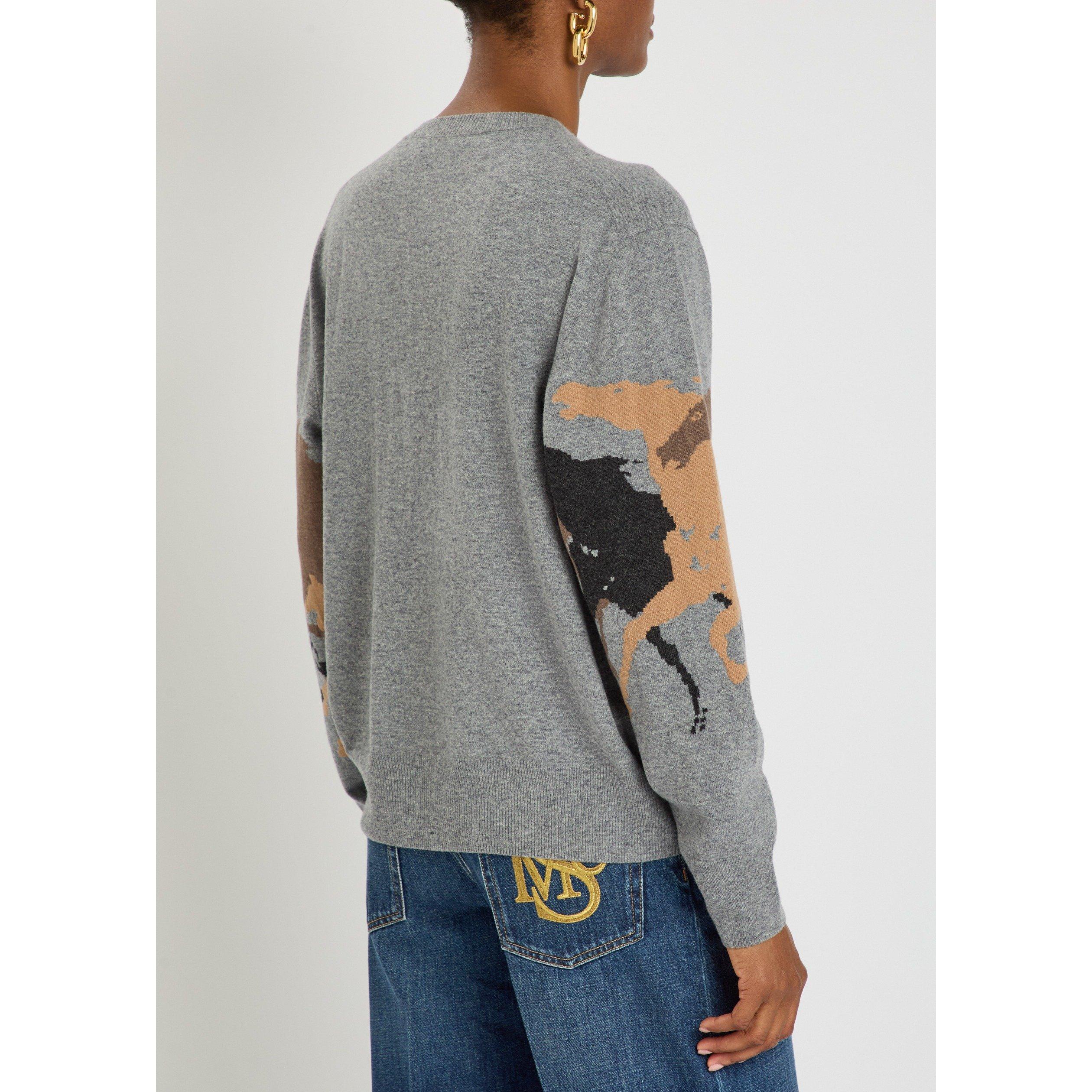 GREY AND OTHER - Stella McCartney - Racing Horses Jumper - 3