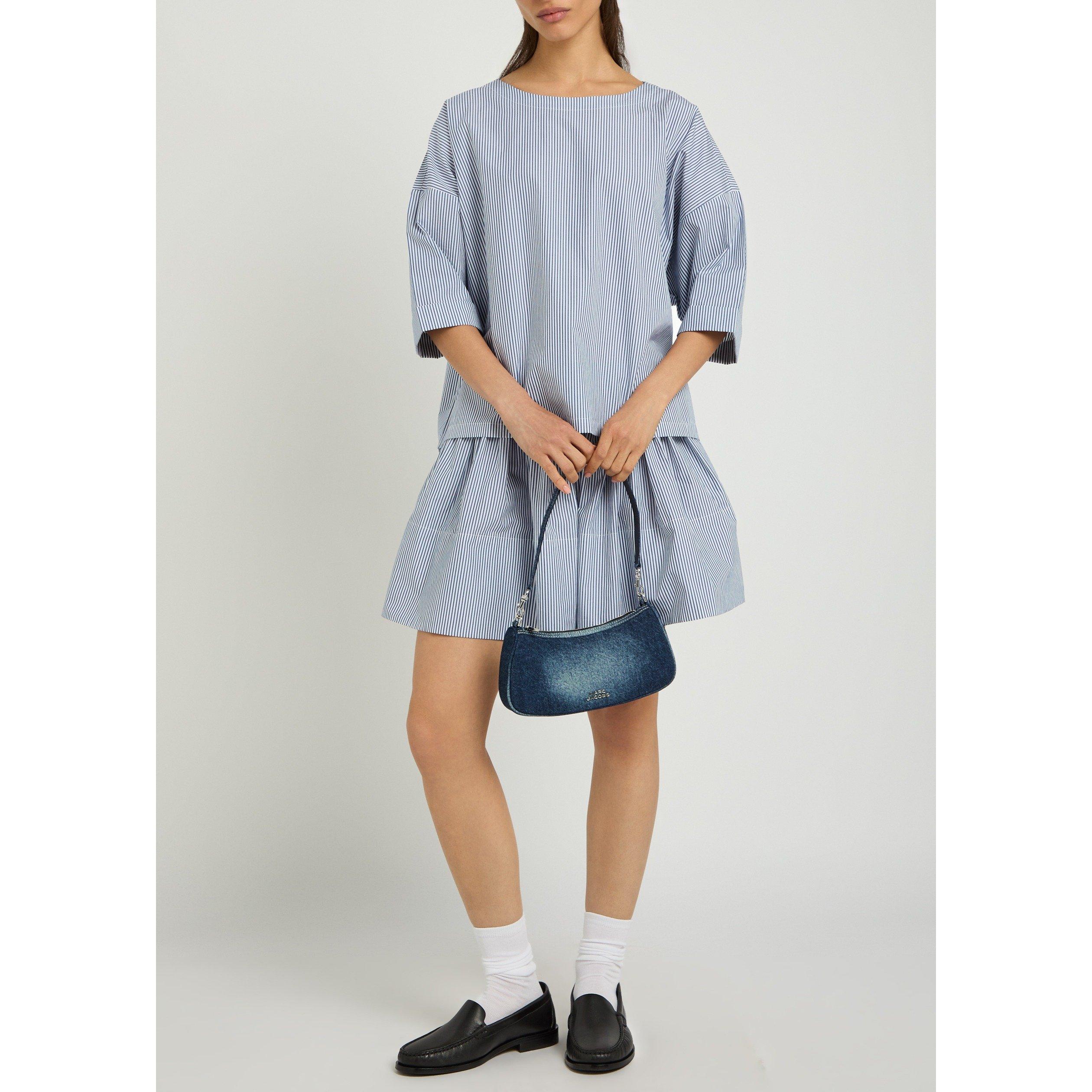 NAVY AND OTHER - Suzie Kondi - SS FOUSTA MINI SKIRT - 5