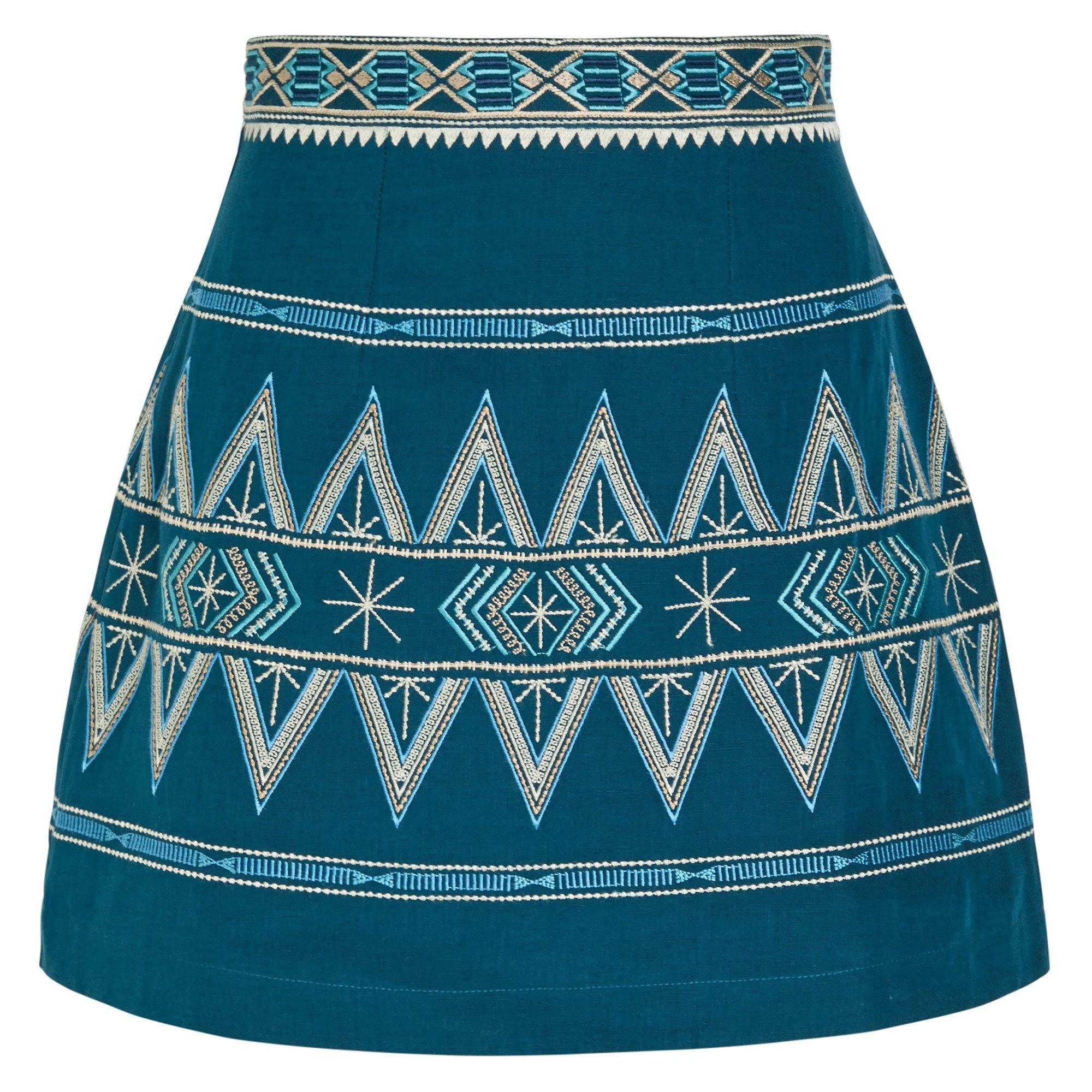 BLUE - Emporio Sirenuse - SS GIULIANA MINI SKIRT - 1
