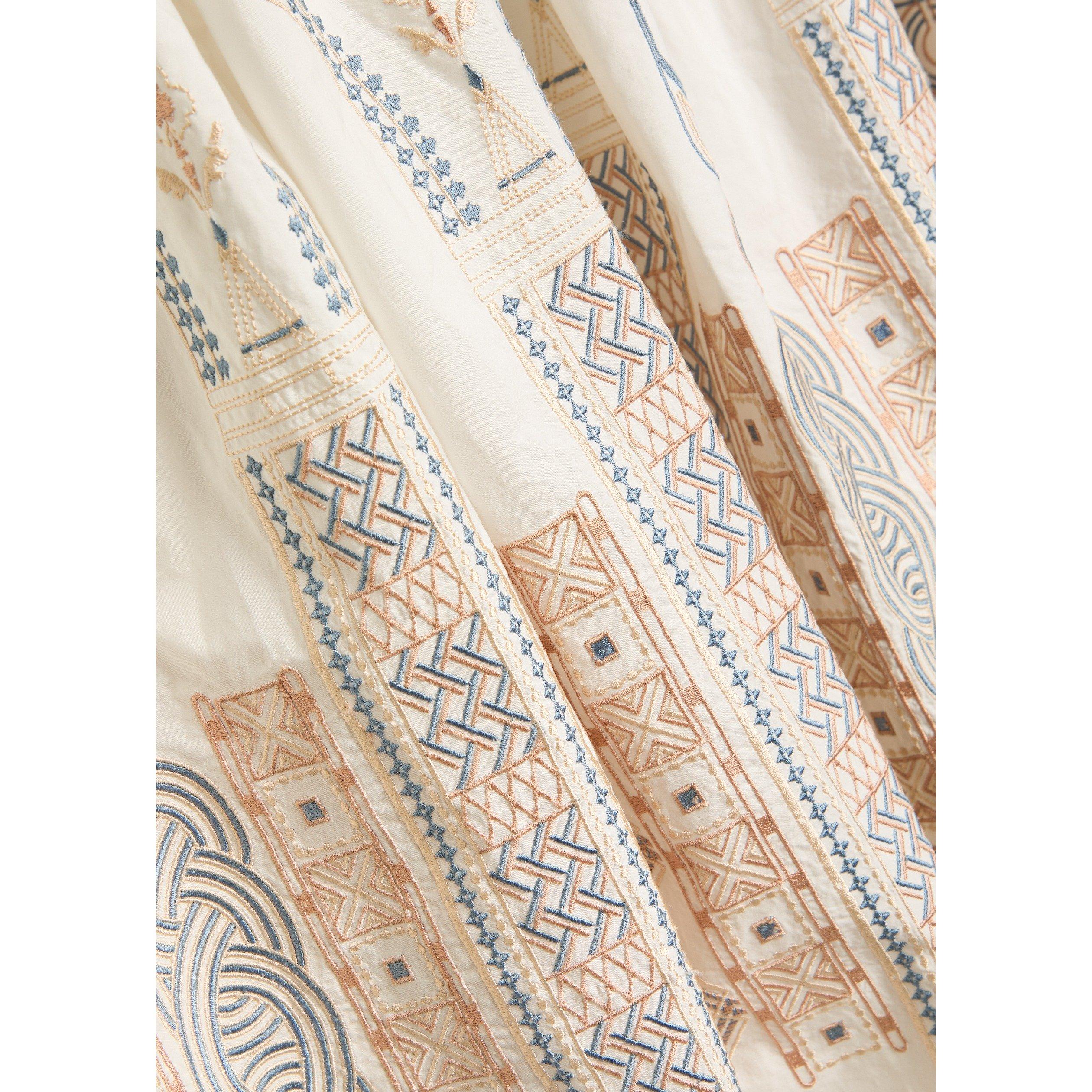 WHITE - Emporio Sirenuse - OMBRETTA LACE EMB SKIRT - 4