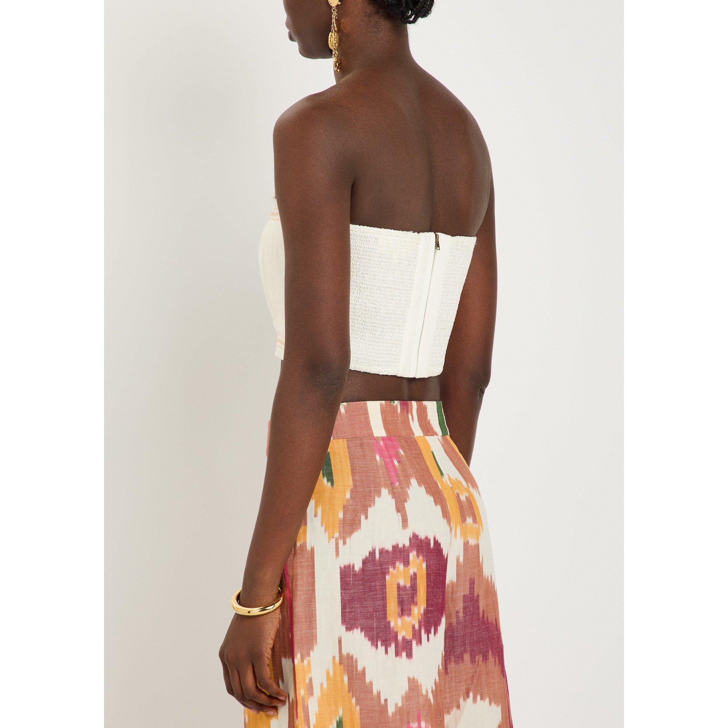 WHITE - Emporio Sirenuse - FLAVIA LACE EMB - 3