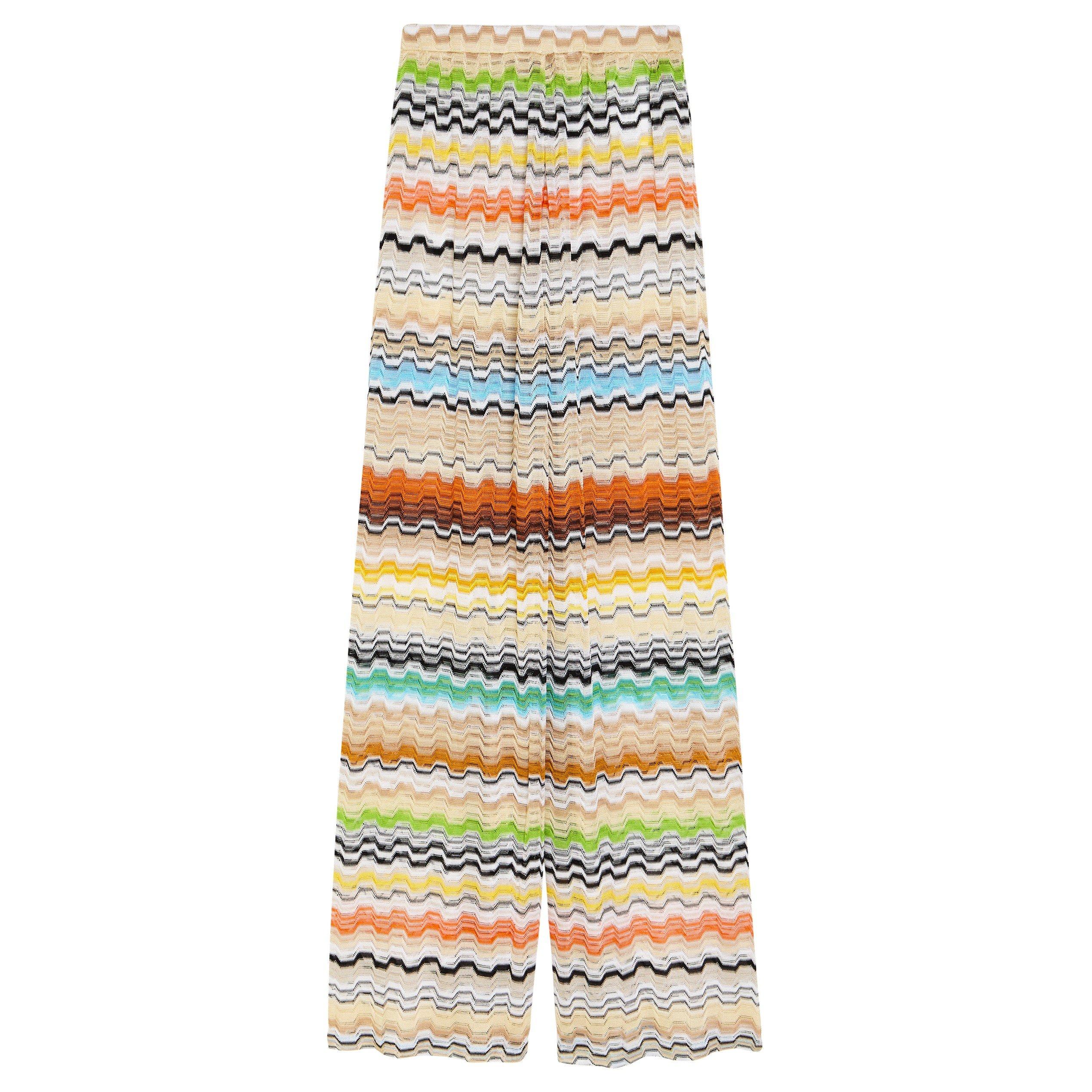MULTICOLOURED - Missoni - CLASSIC WLEG PANTS WOUT SLIT - 1