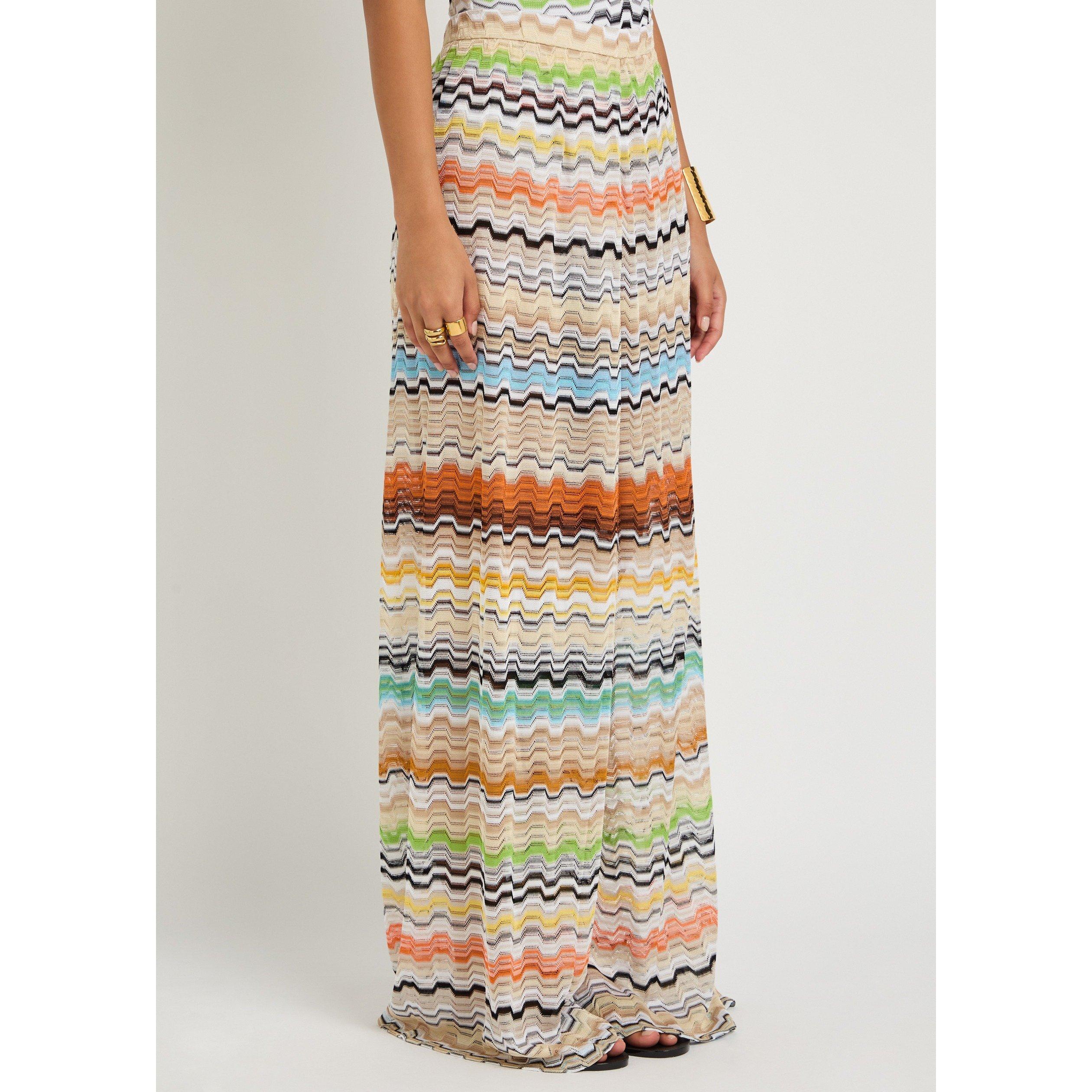 MULTICOLOURED - Missoni - CLASSIC WLEG PANTS WOUT SLIT - 2