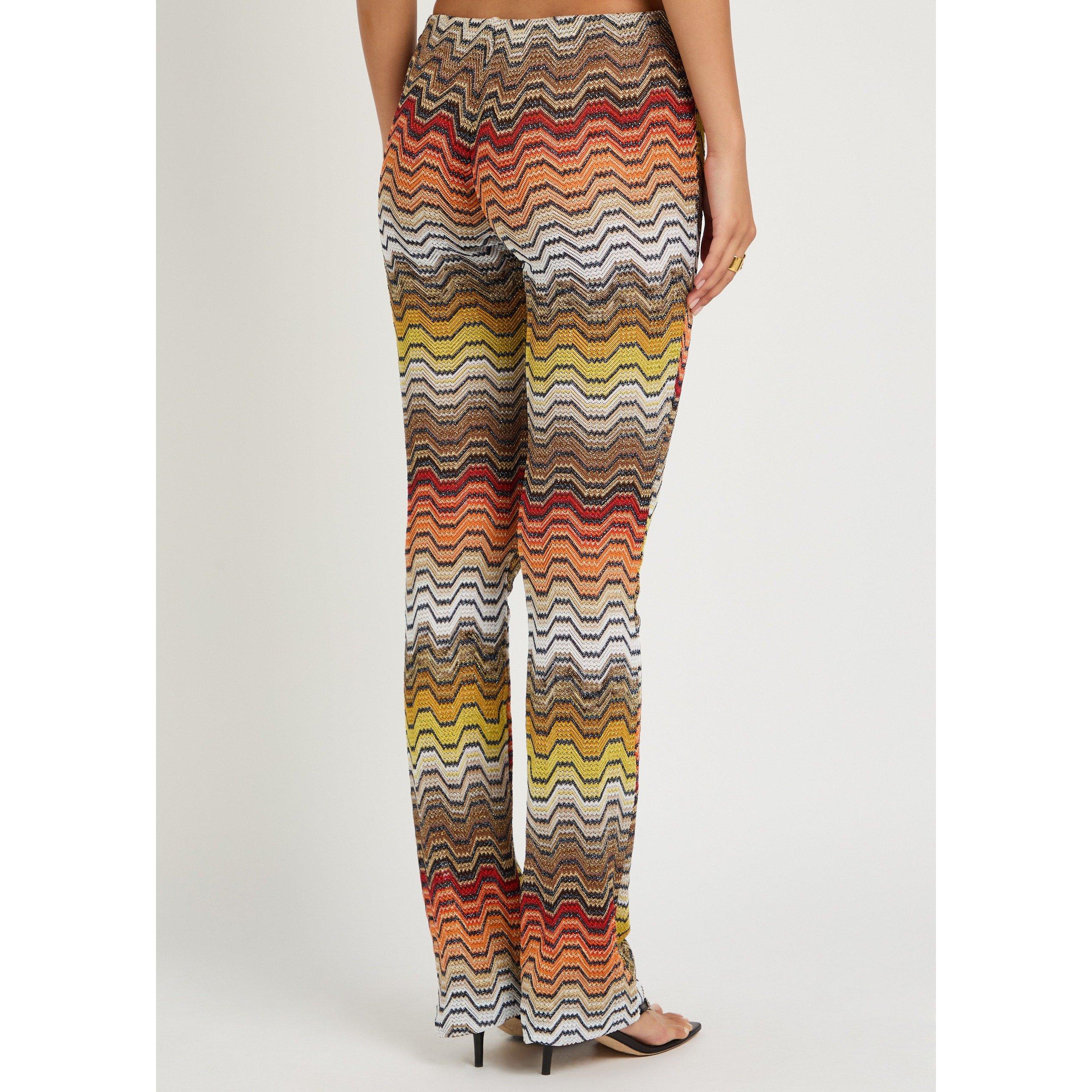 BLACK AND OTHER - Missoni - Women's Slim-Fit Knitted Trousers - 3