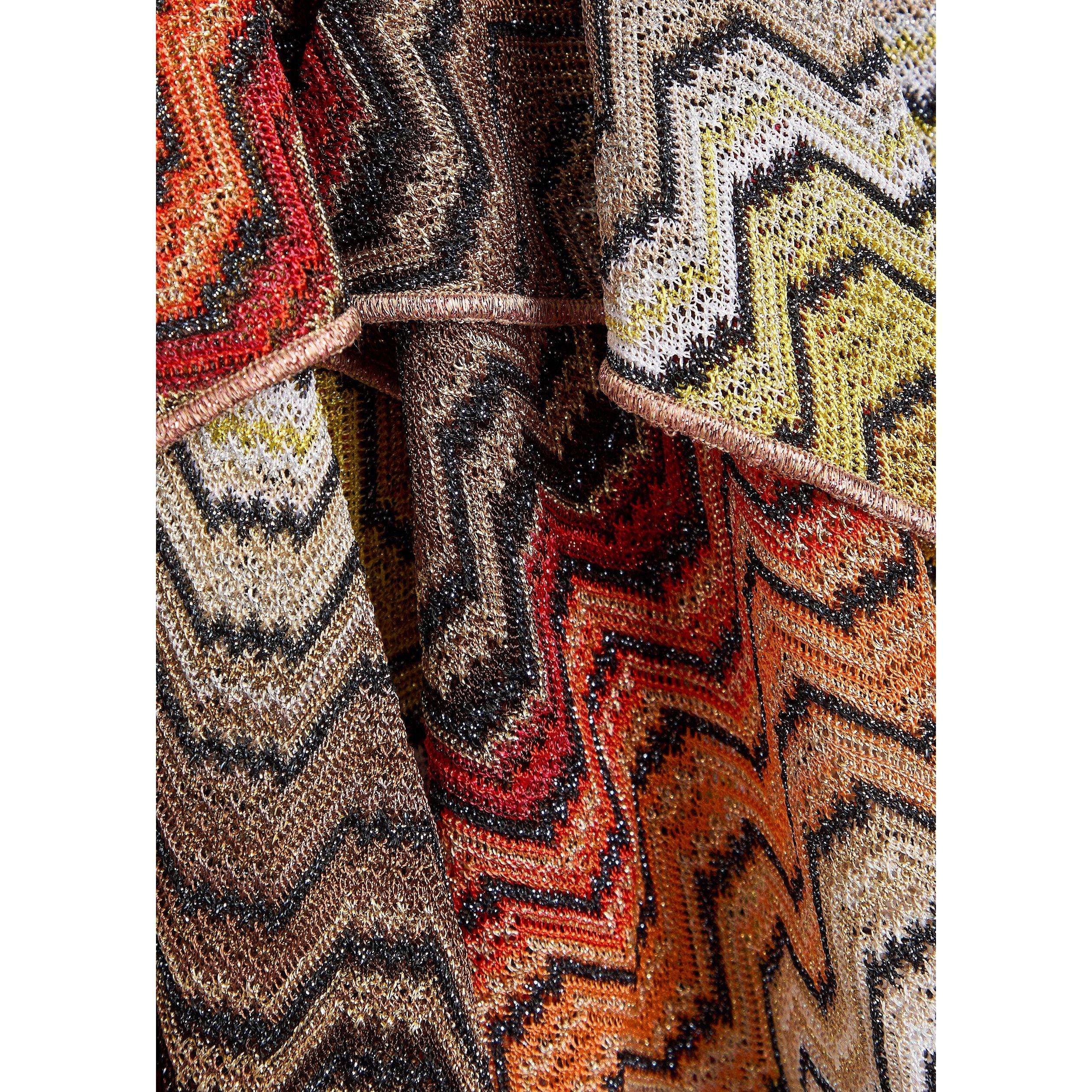 BEIGE AND OTHER - Missoni - Women's Zigzag Viscose Sleeveless Cover-Up - 4