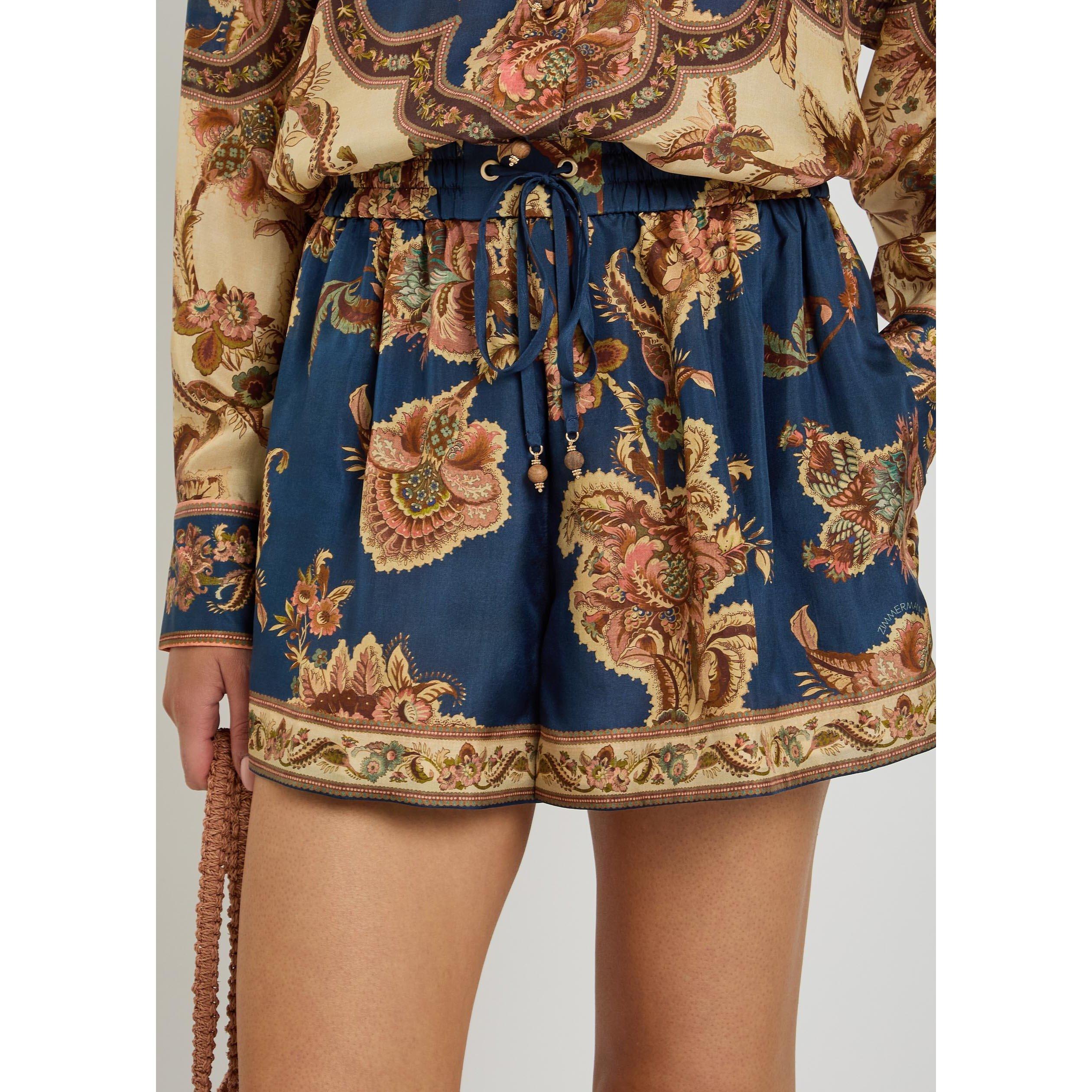 NAVY AND OTHER - Zimmermann - Aster Relaxed Short - 4