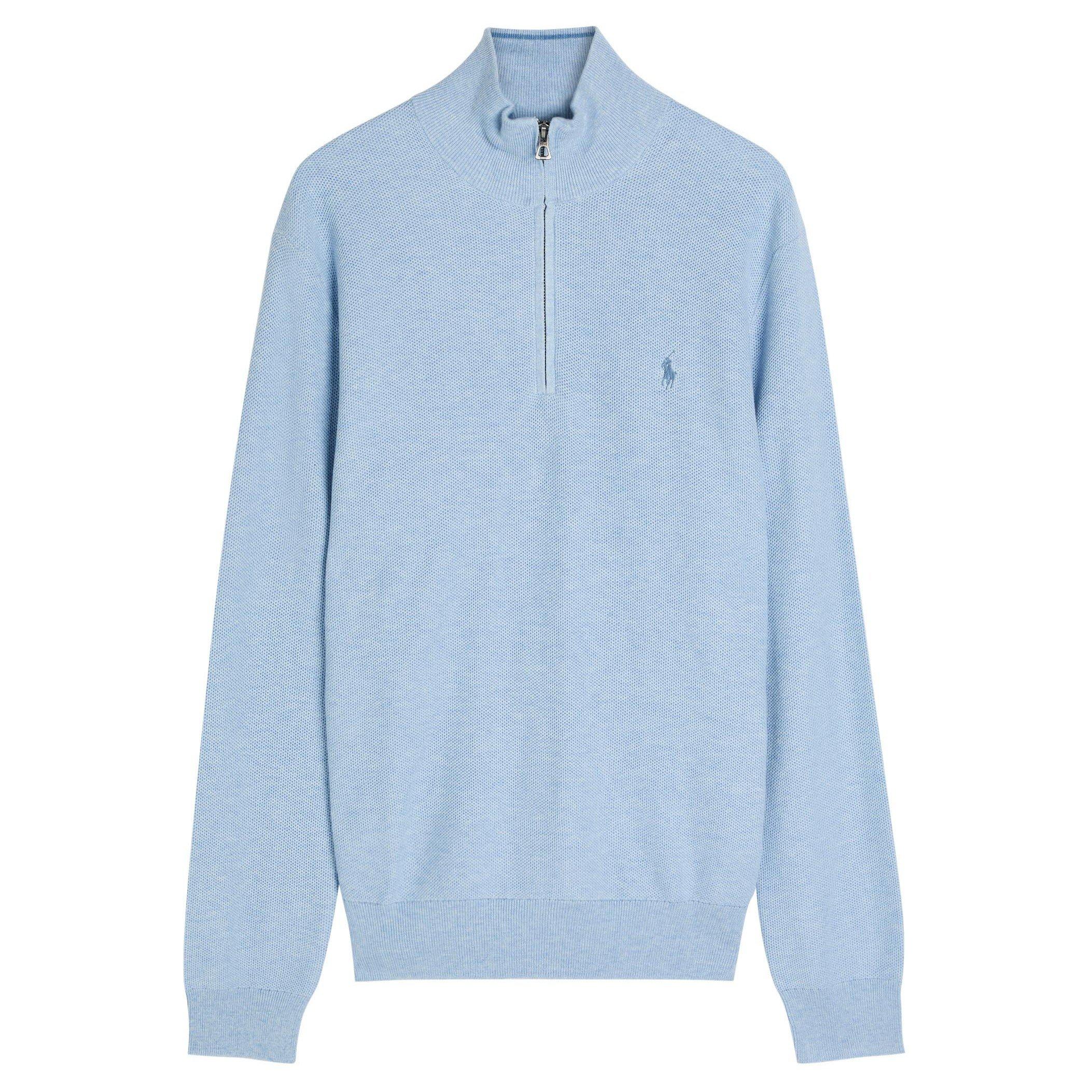 Polo Ralph Lauren | PRL LS HALF ZIP KNIT SWEATER | Sports Direct