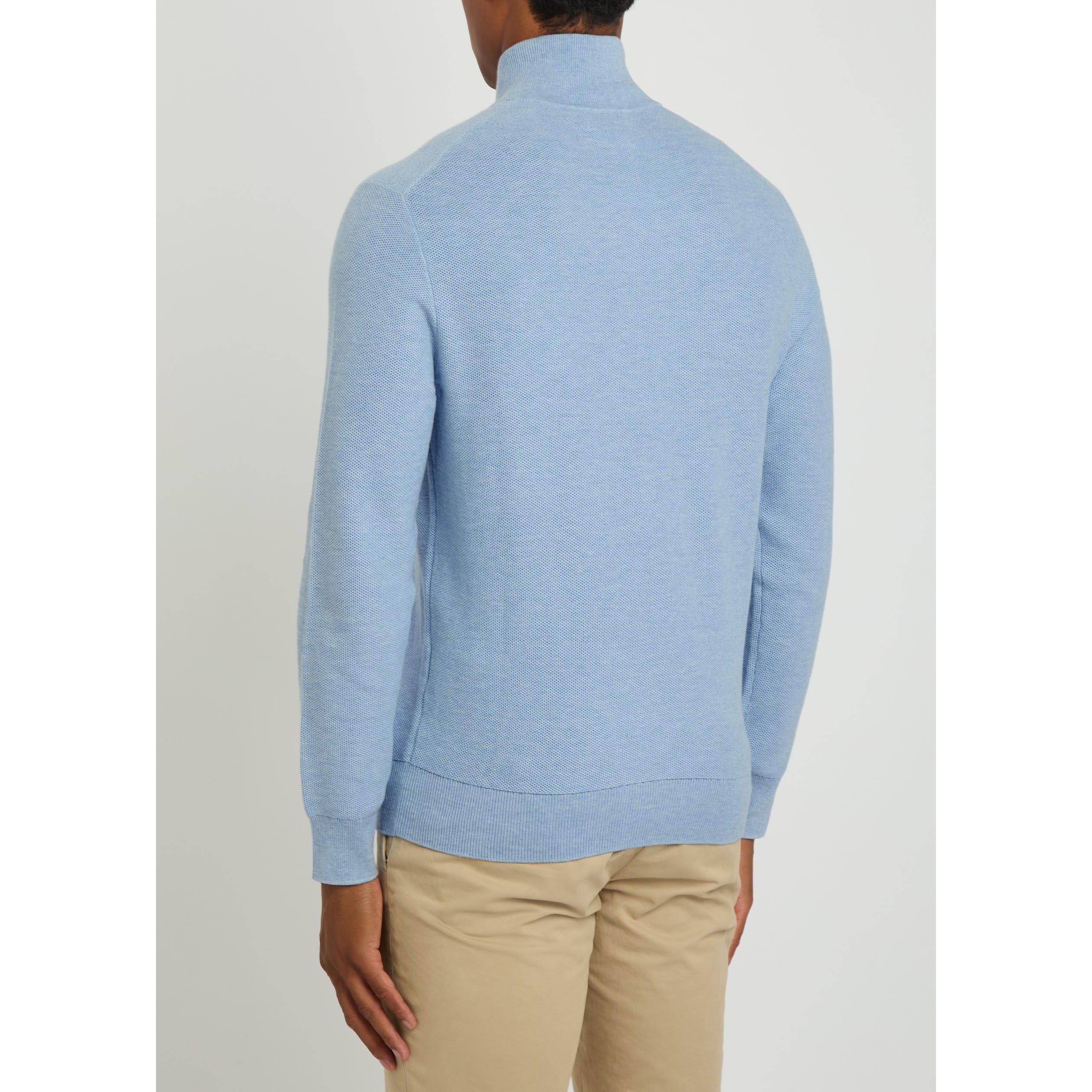 Polo Ralph Lauren | PRL LS HALF ZIP KNIT SWEATER | Sports Direct