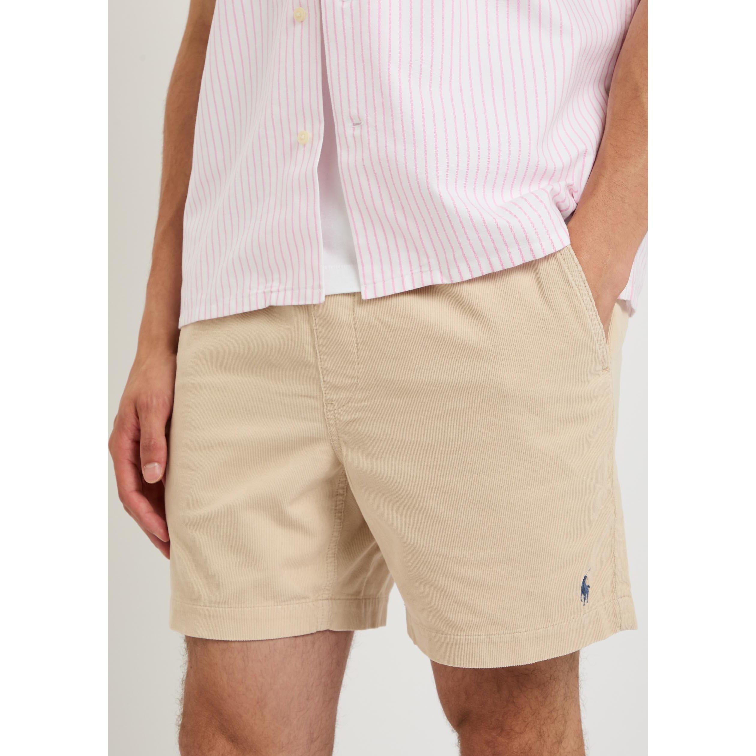 KHAKI - Polo Ralph Lauren - Men's Cotton Woven Shorts - 4
