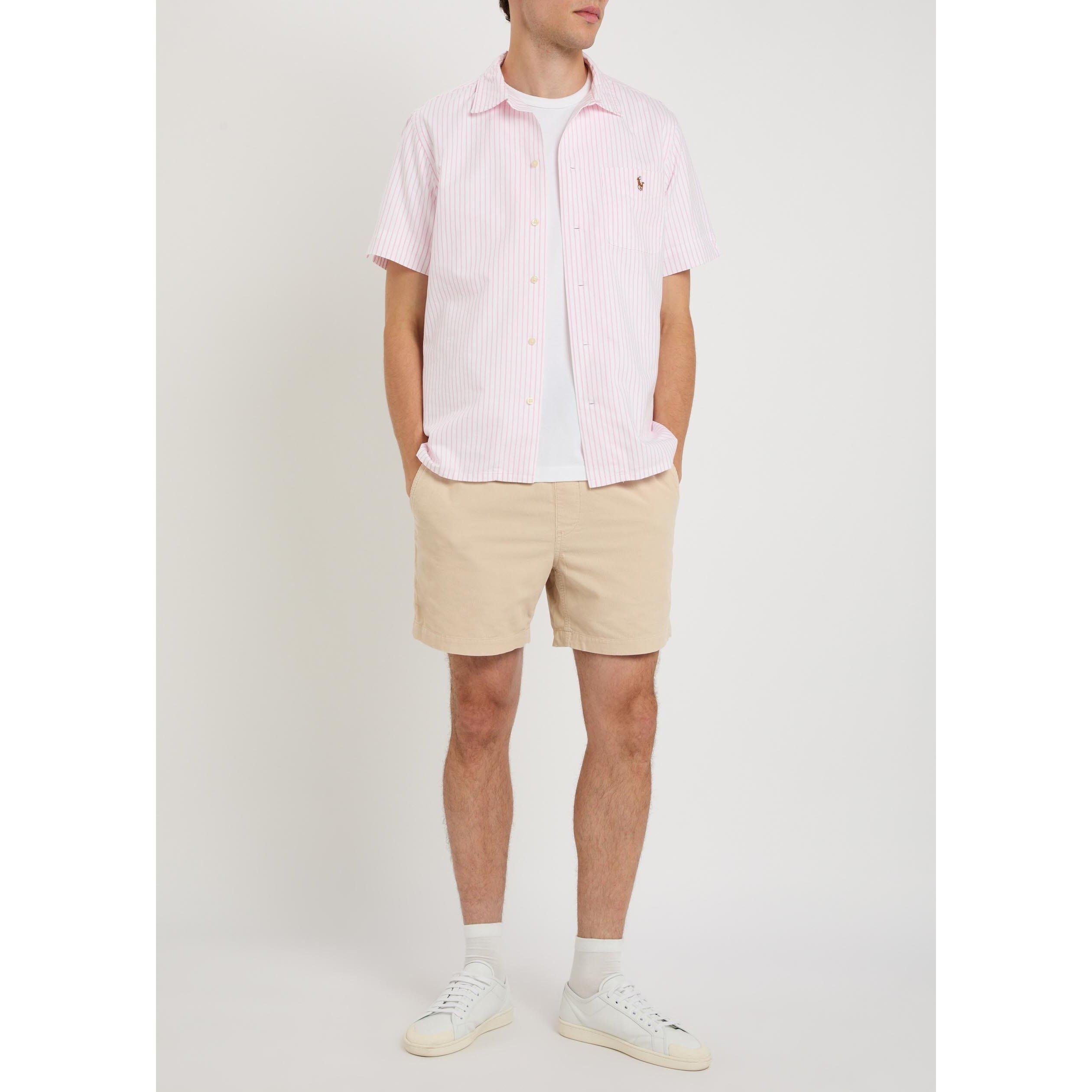 KHAKI - Polo Ralph Lauren - Men's Cotton Woven Shorts - 5