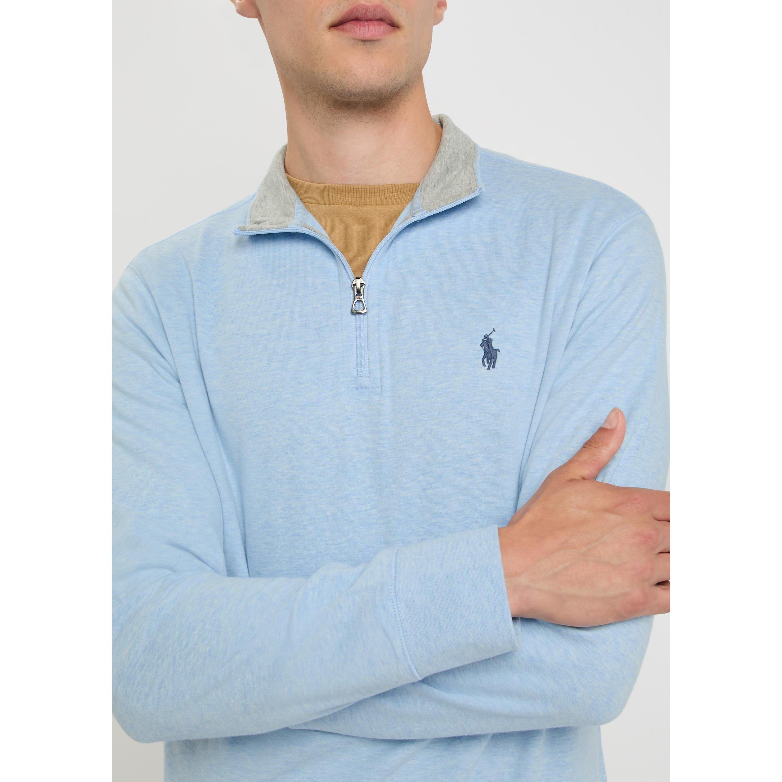 Polo Ralph Lauren | PRL LS KNIT QUARTER ZIP TOP | HARVEY NICHOLS