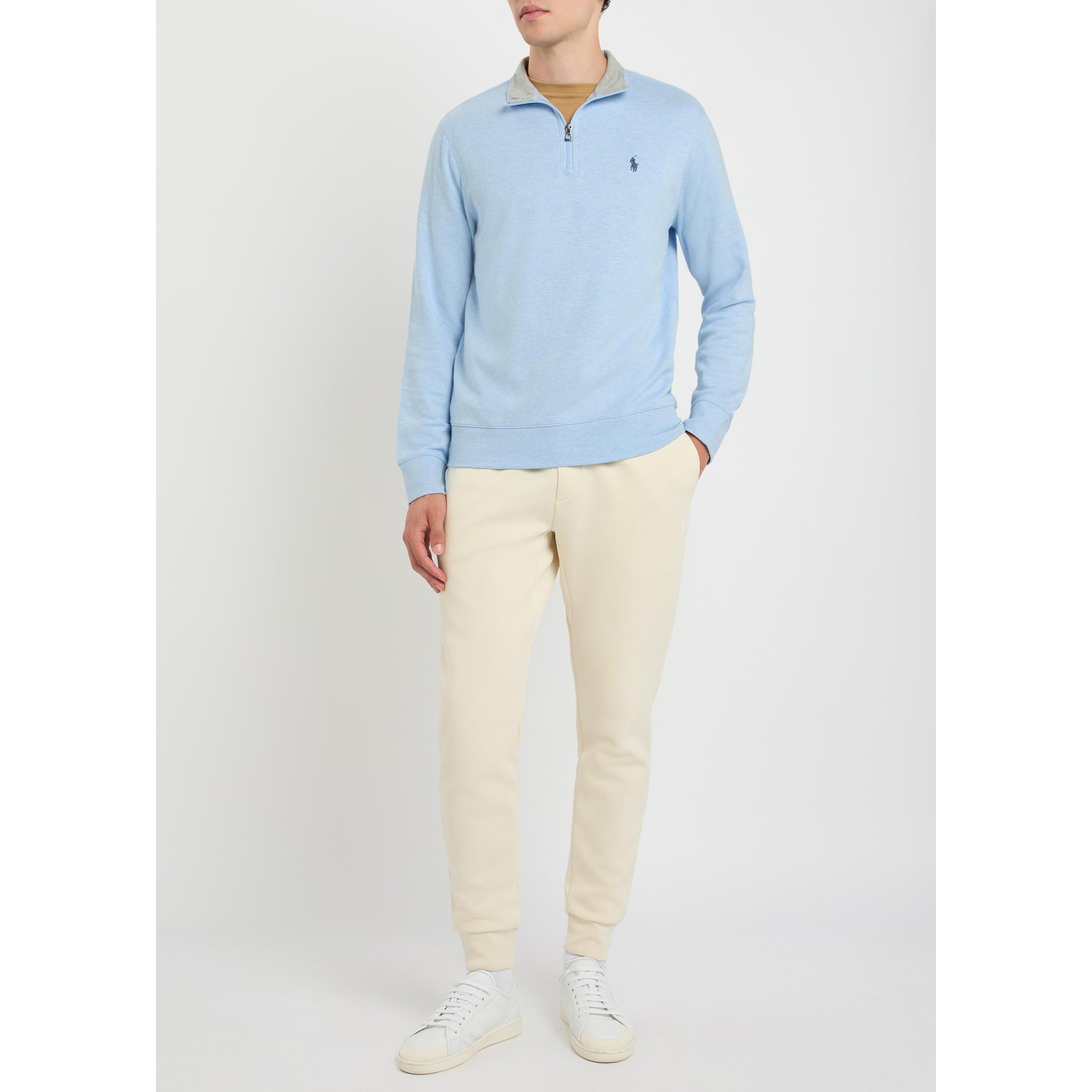 LIGHT BLUE - Polo Ralph Lauren - PRL LS KNIT QUARTER ZIP TOP - 5