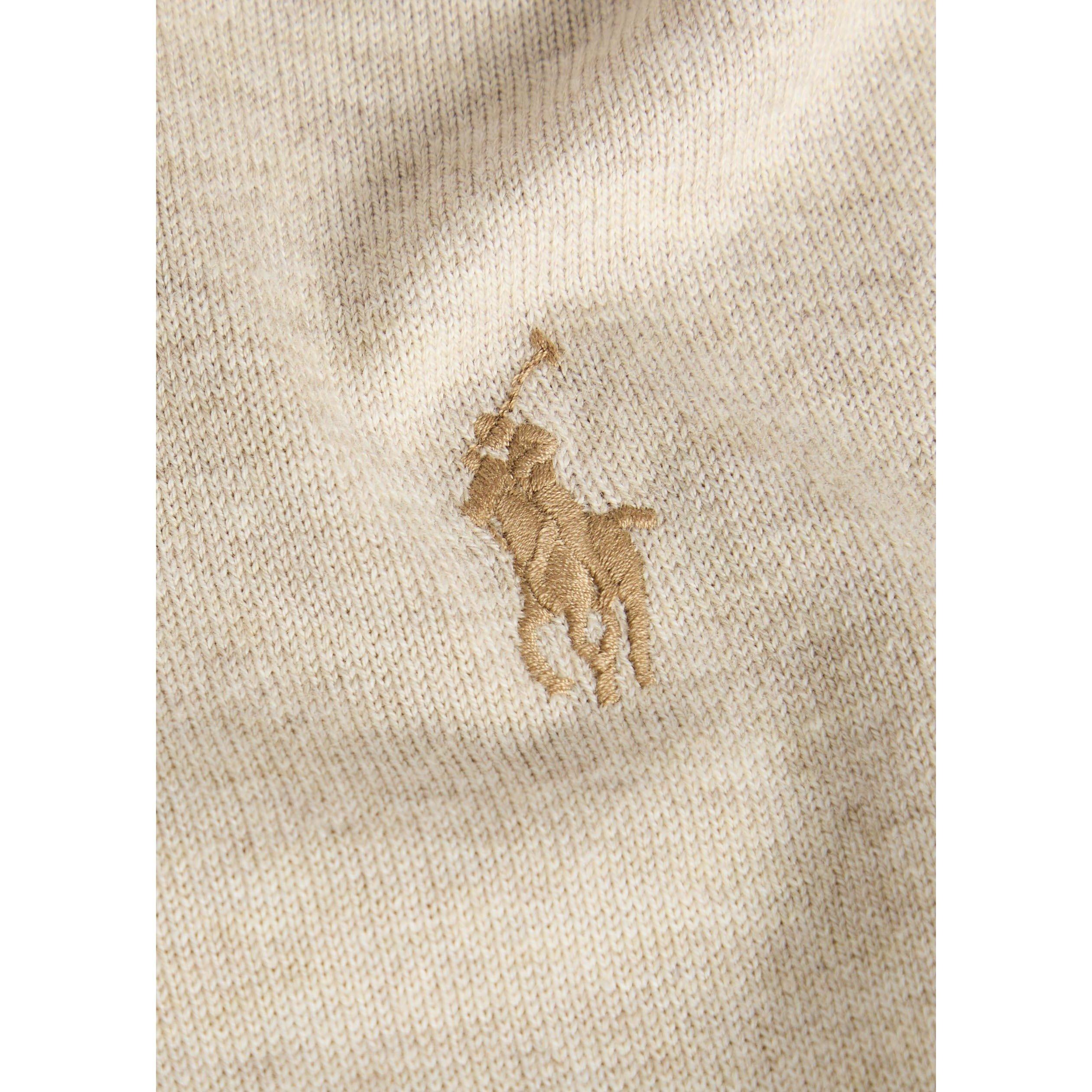 LIGHT BROWN - Polo Ralph Lauren - Men's Cotton Short-Sleeve Polo Shirt - 4