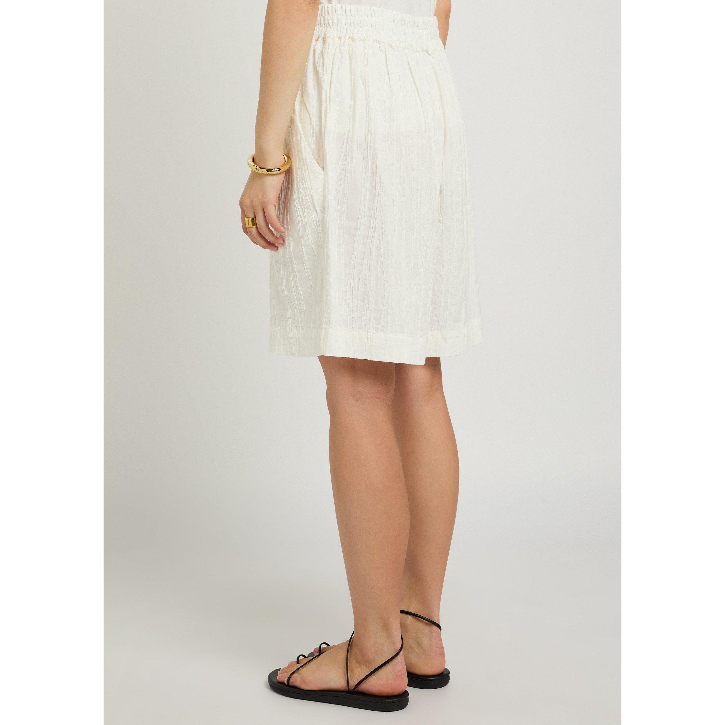 WHITE - Delos - Women's Lazarus Viscose Woven Shorts - 3