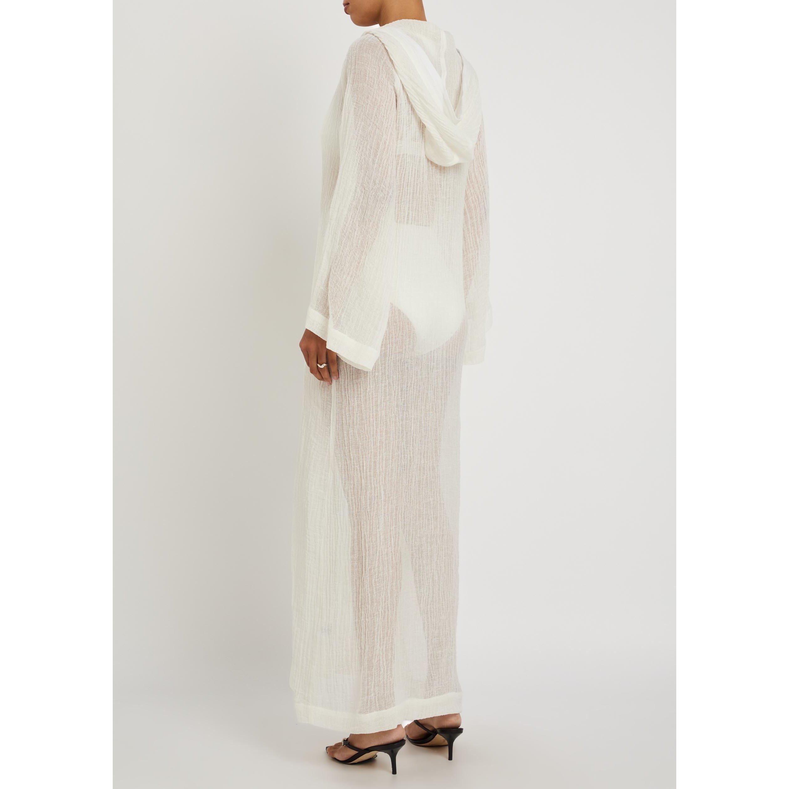 WHITE - Lisa Marie Fernandez - CU BEACH CAPE MAXI - 3