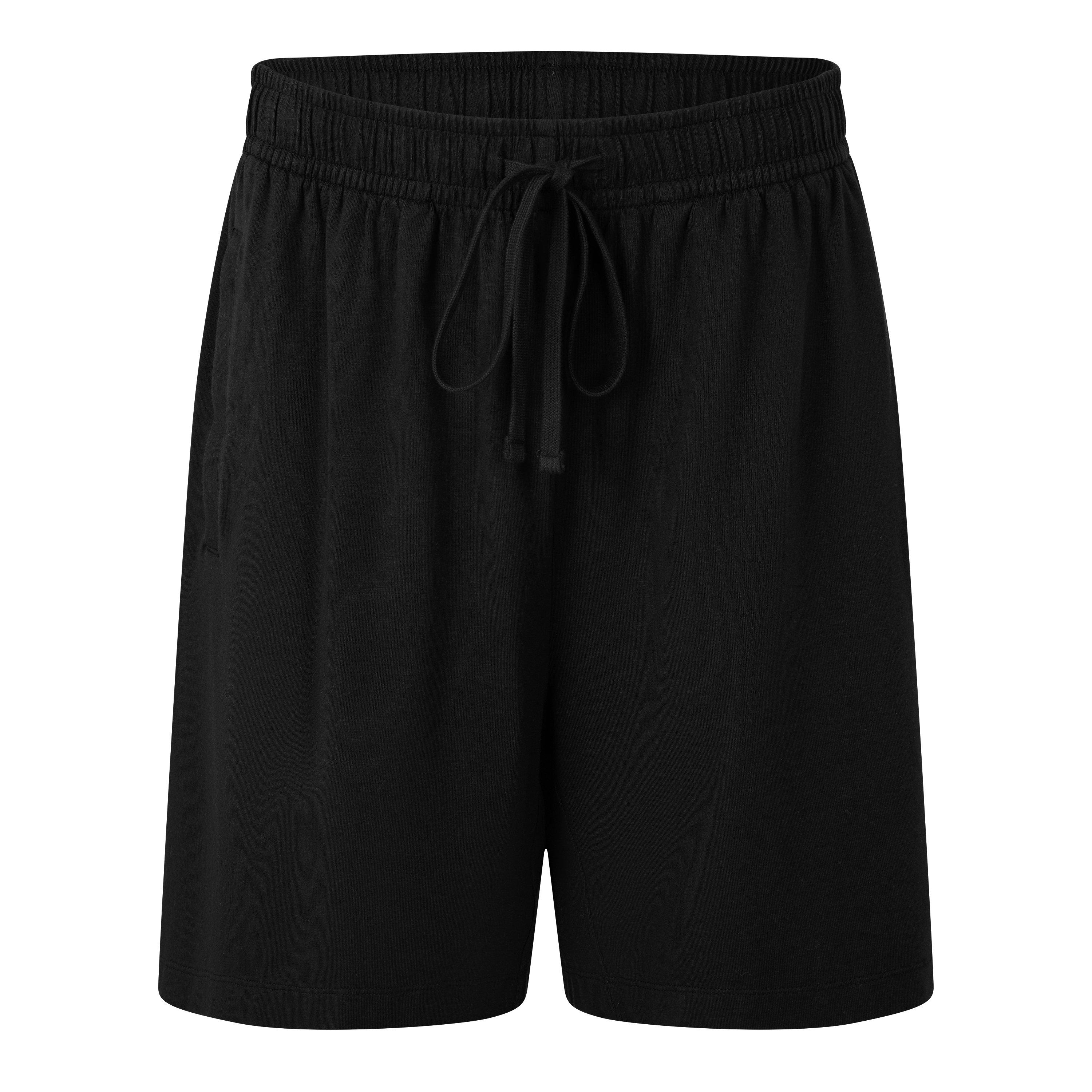 BLACK - SKIMS - Men's Relaxed Jersey Shorts - 1