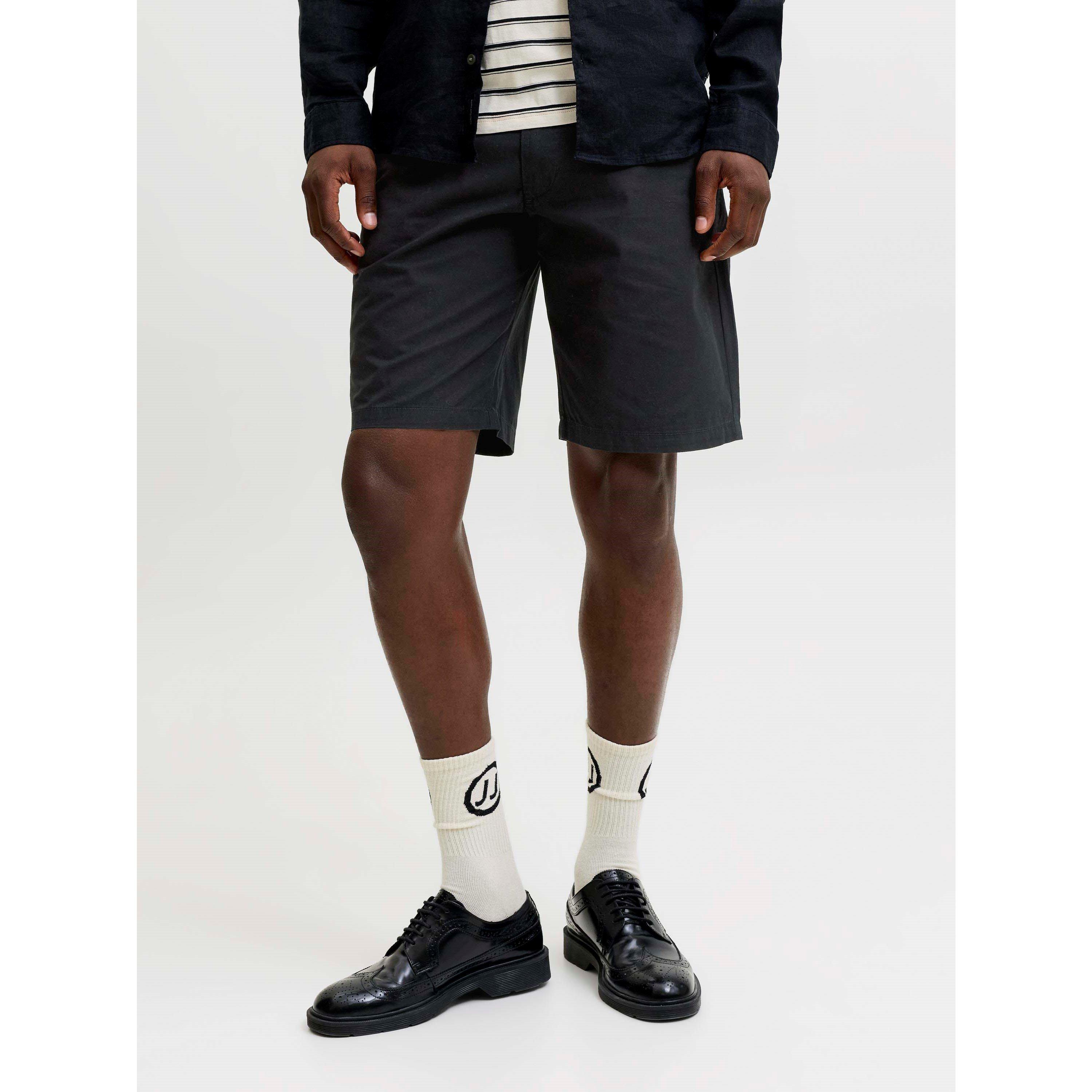 Black - Jack and Jones - Men's Chino Shorts - 3