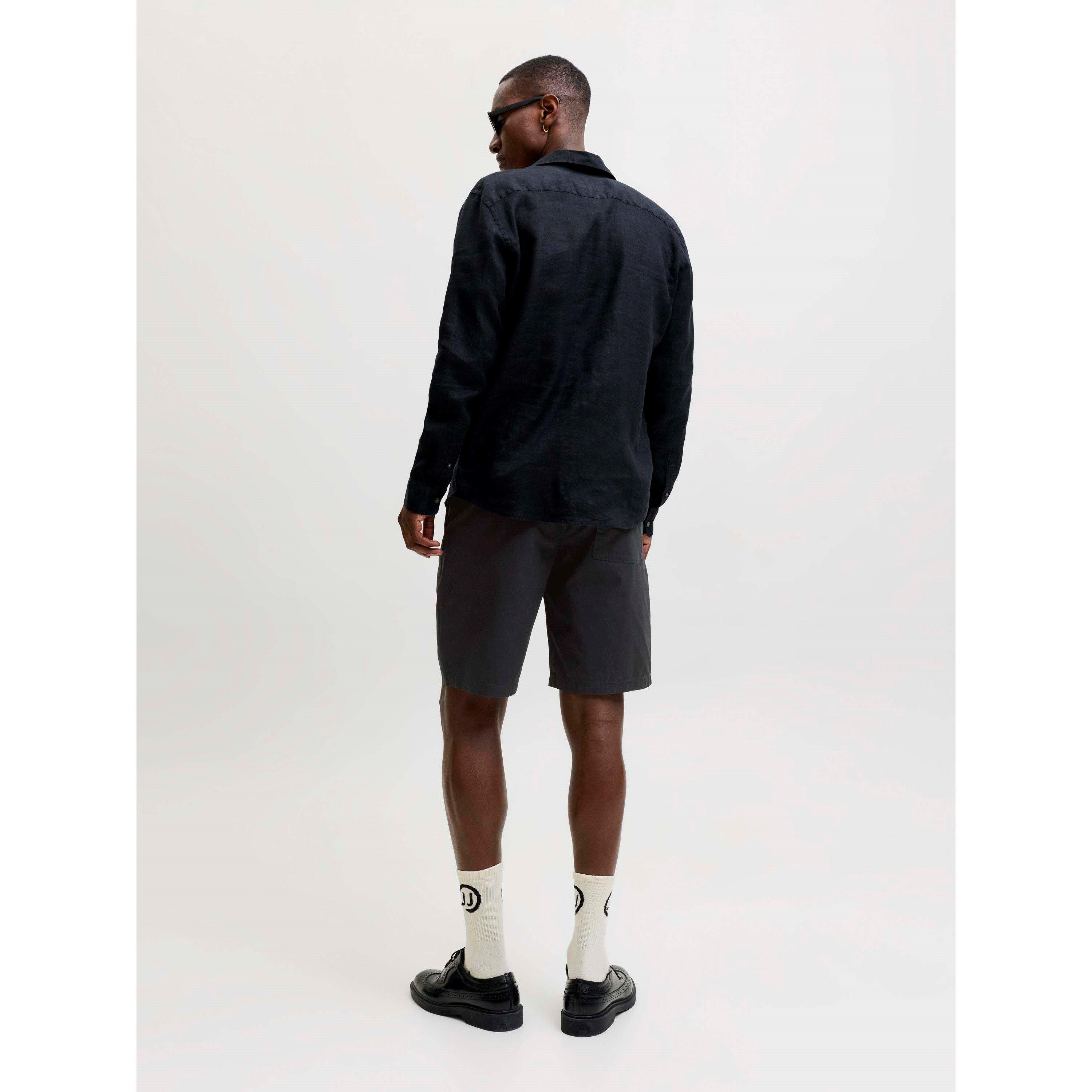 Black - Jack and Jones - Men's Chino Shorts - 4