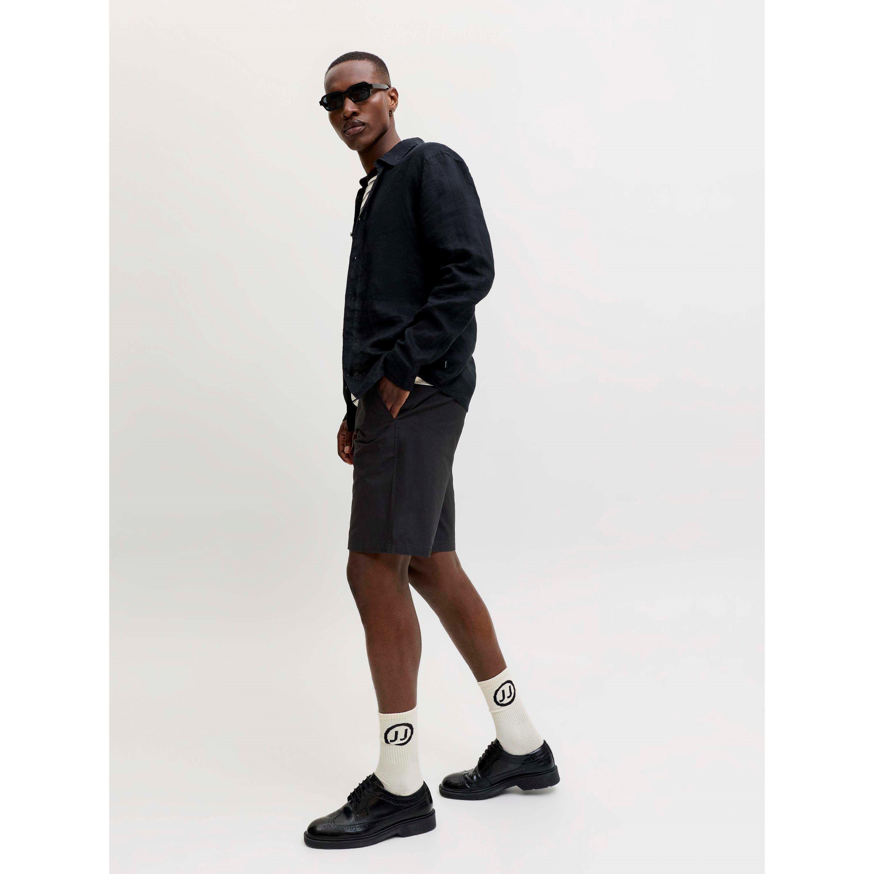 Black - Jack and Jones - Men's Chino Shorts - 8
