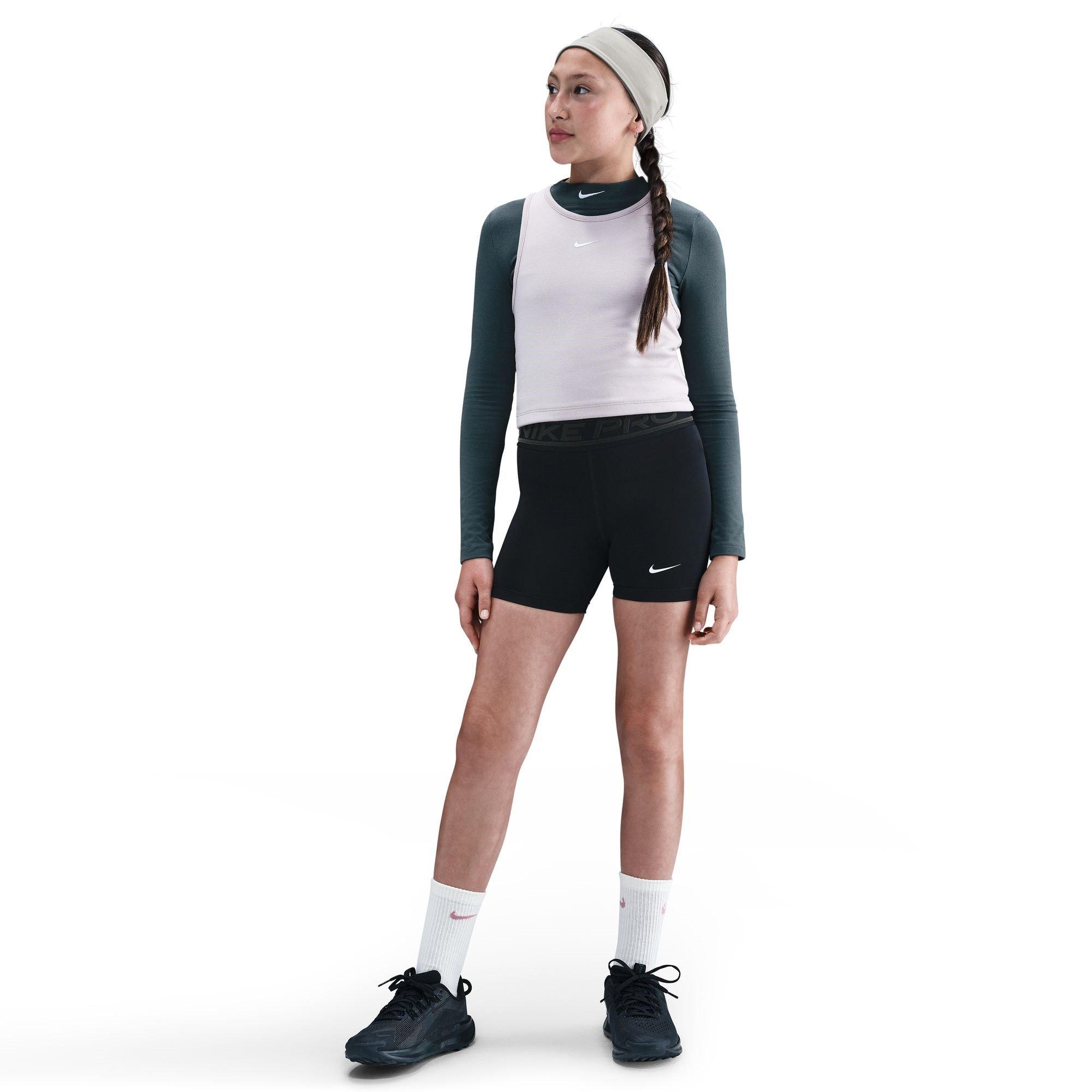 Blk/Smk Gry/Wht - Nike - 3In Girls Short - 3