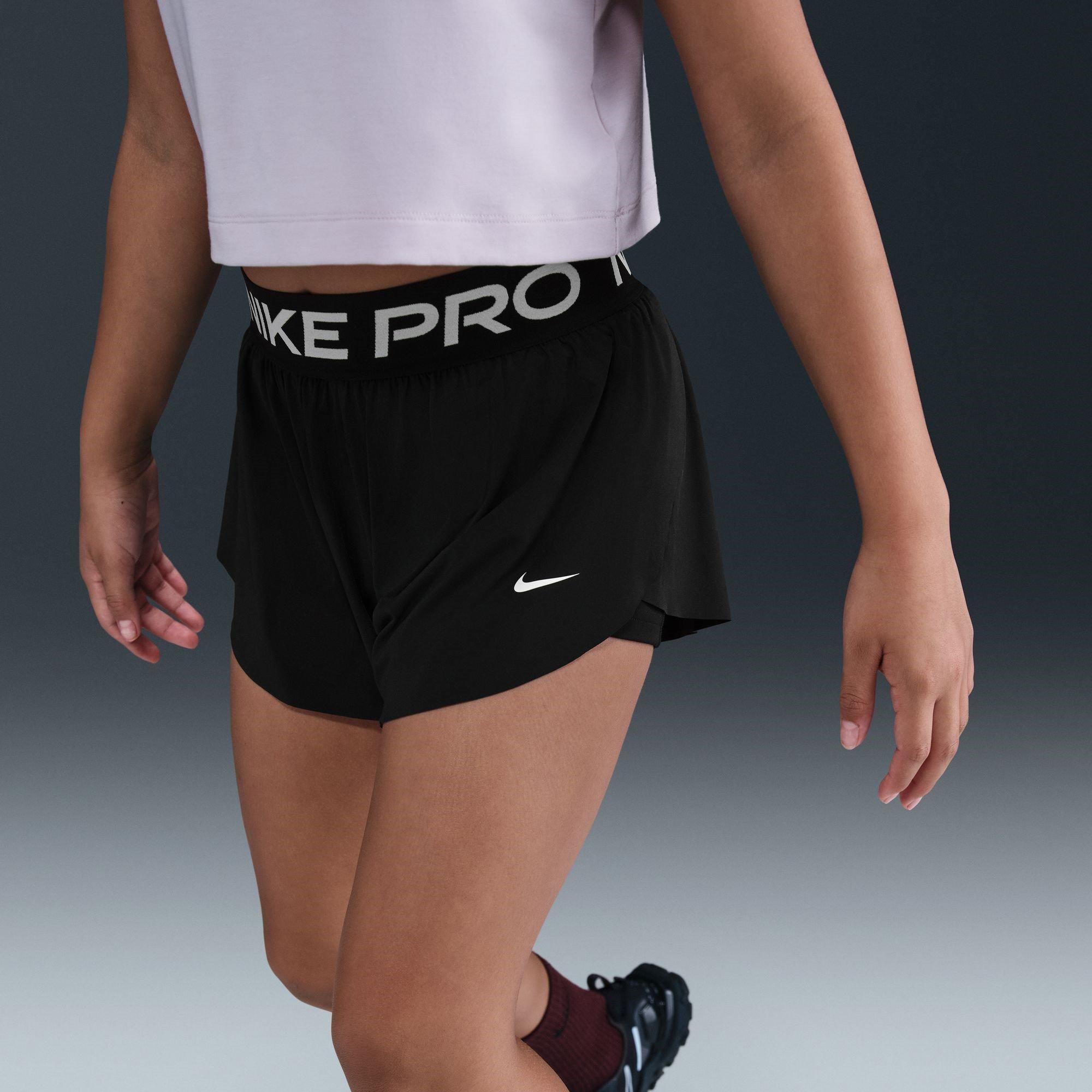 Black/Blk/White - Nike - Nike 2in1 Knit Short Jn10 - 6