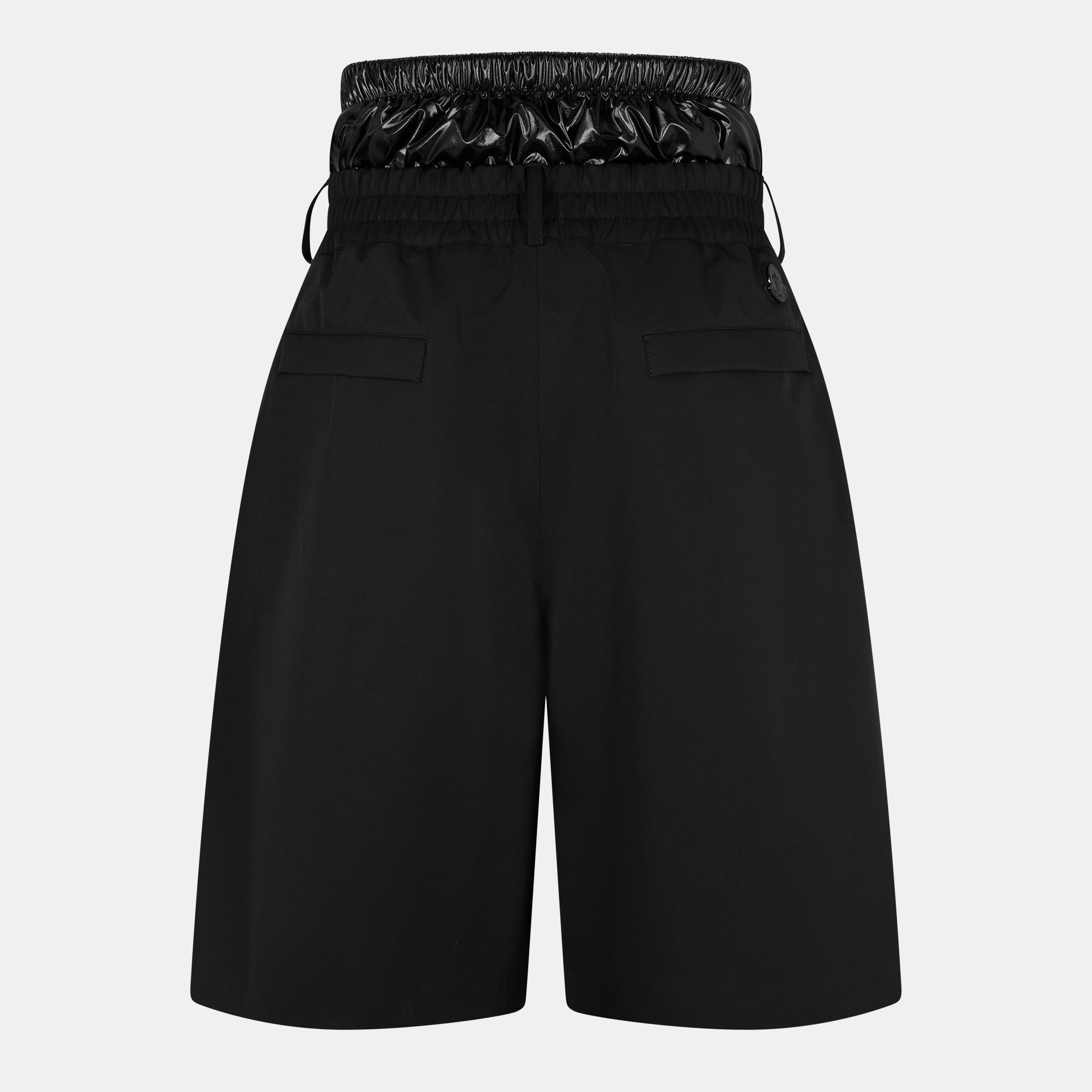 Black 999 - Moncler - x A$AP Rocky Logo Print Shorts - 2