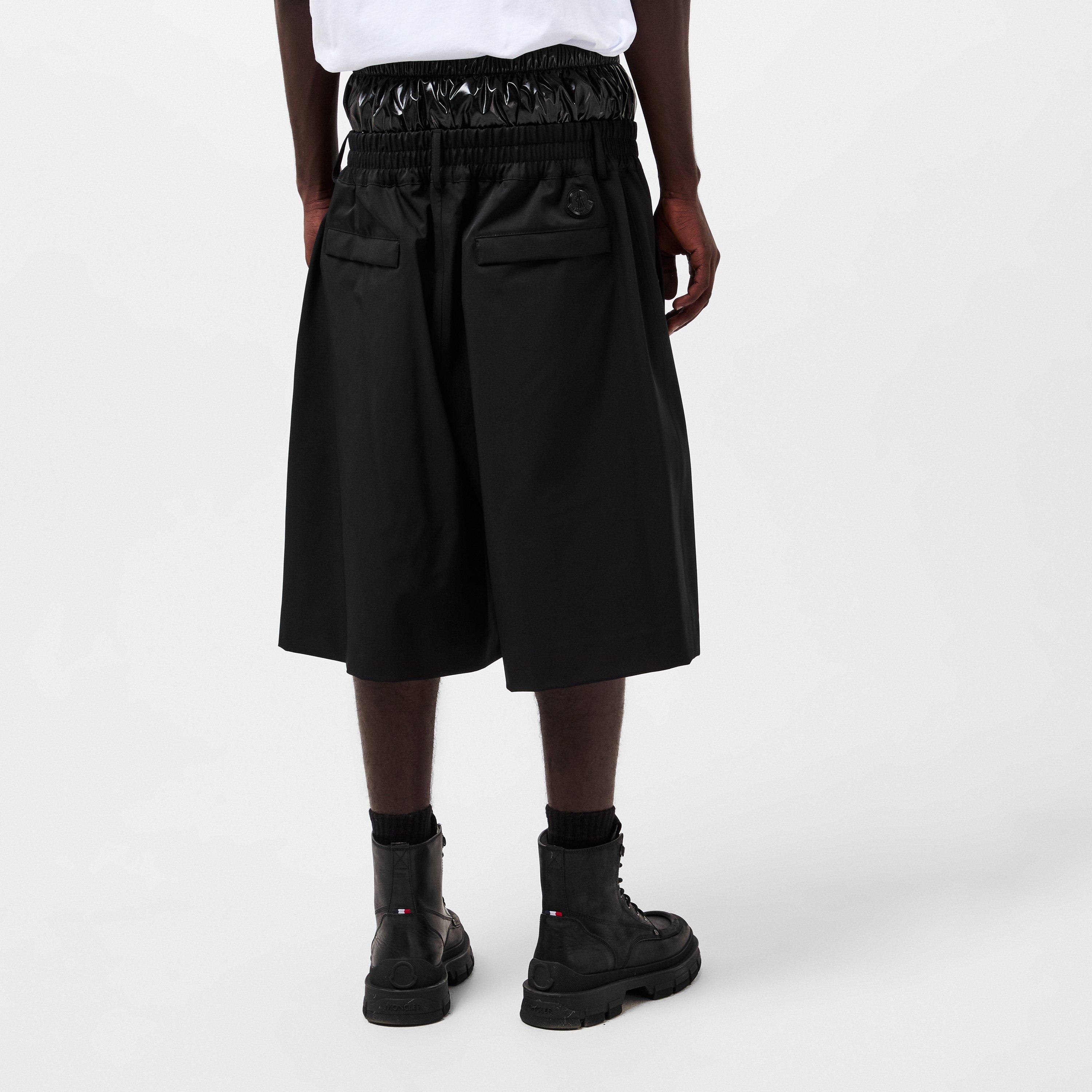 Black 999 - Moncler - x A$AP Rocky Logo Print Shorts - 4