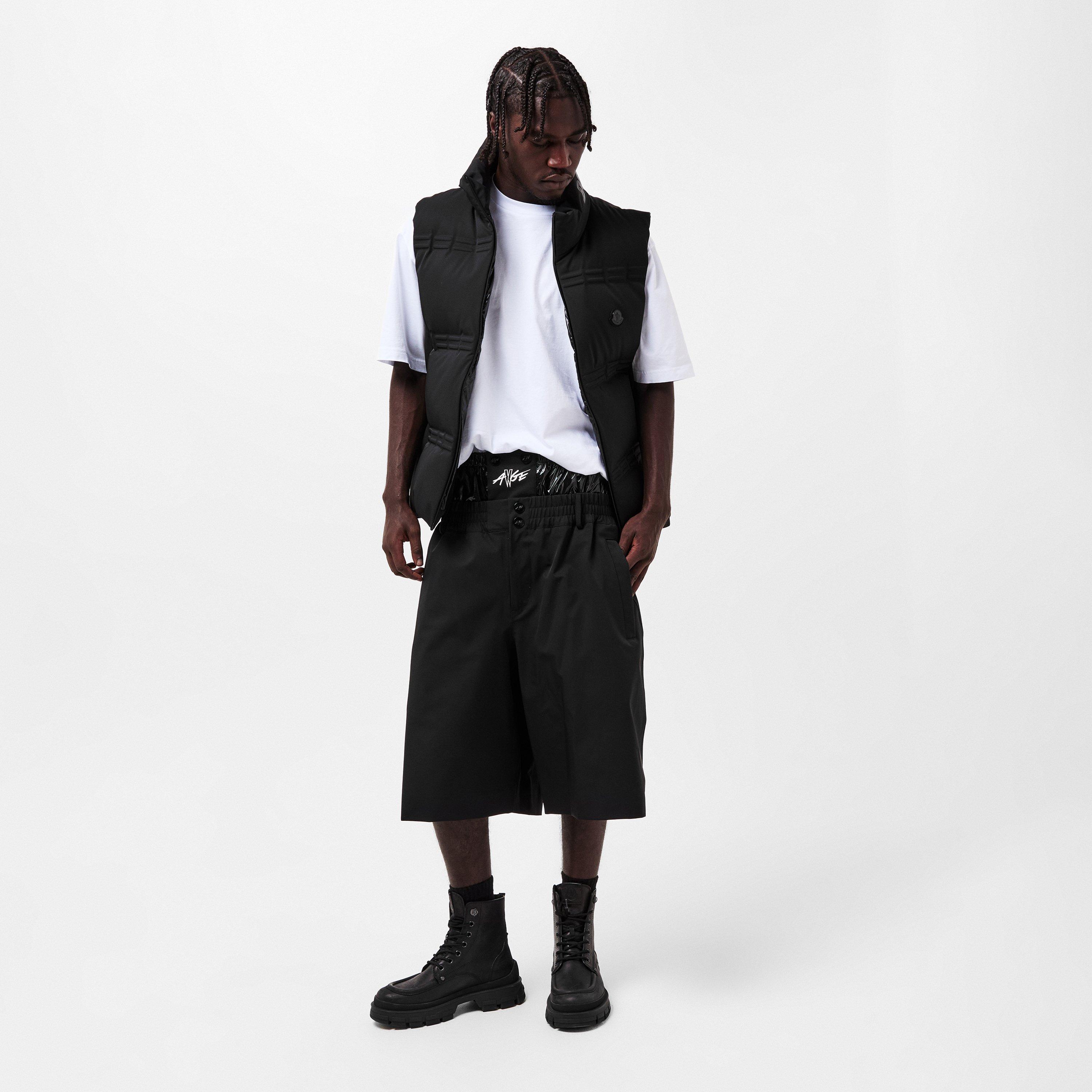 Black 999 - Moncler - x A$AP Rocky Logo Print Shorts - 6