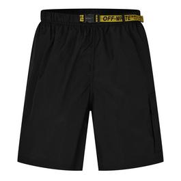 Off White Industrial Packable Shorts