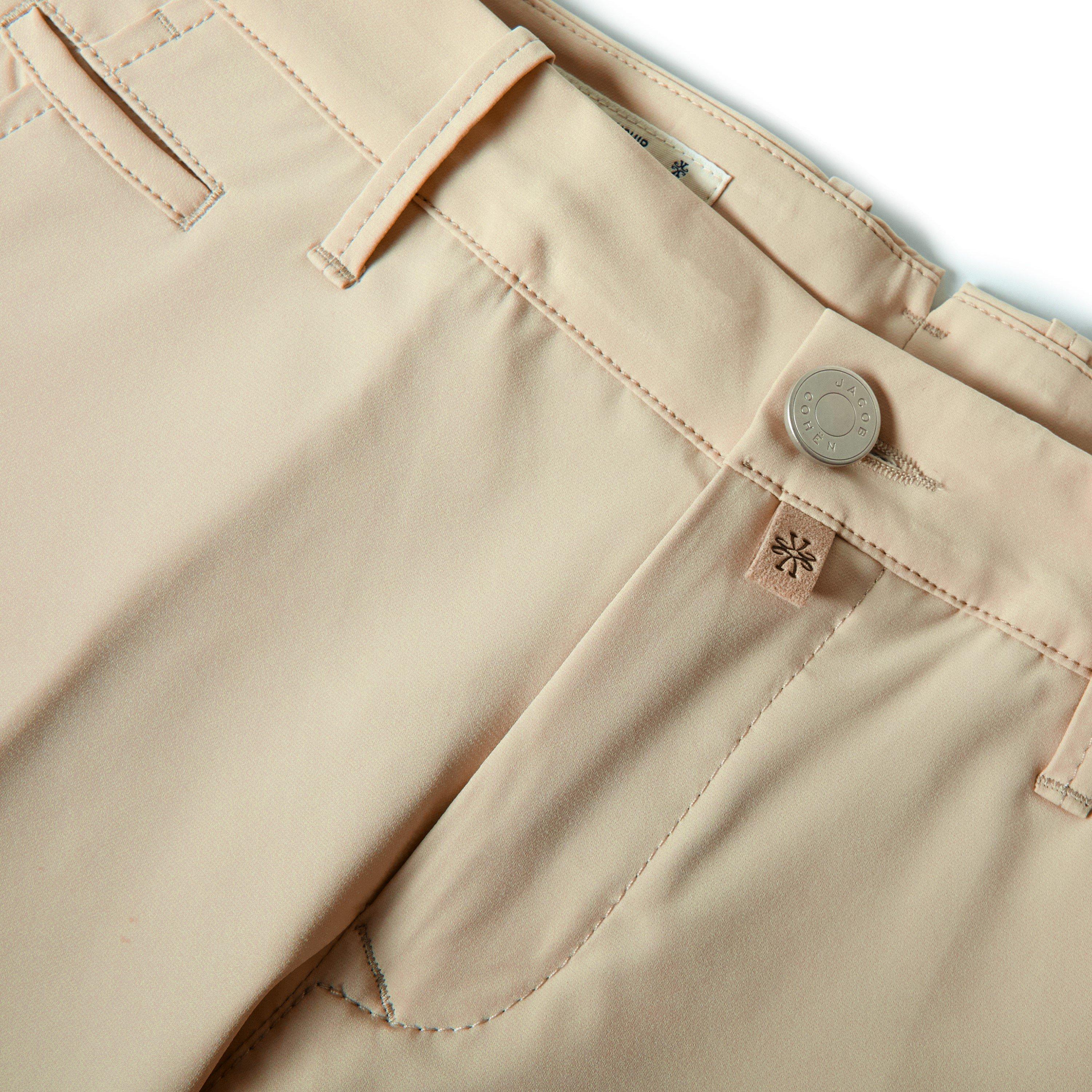 C90 Beige - Jacob Cohen - Men's Bob Tech Short Chino Shorts - 3