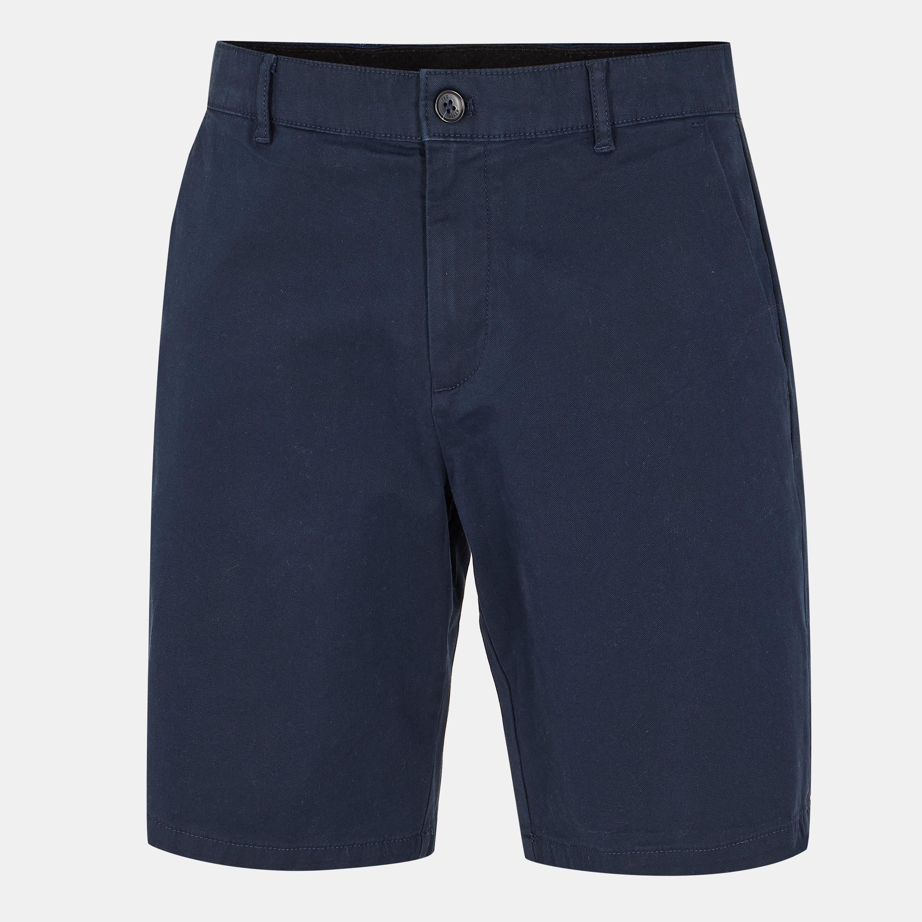 Navy - Ted Baker - Men's Halbak Chino Shorts - 1
