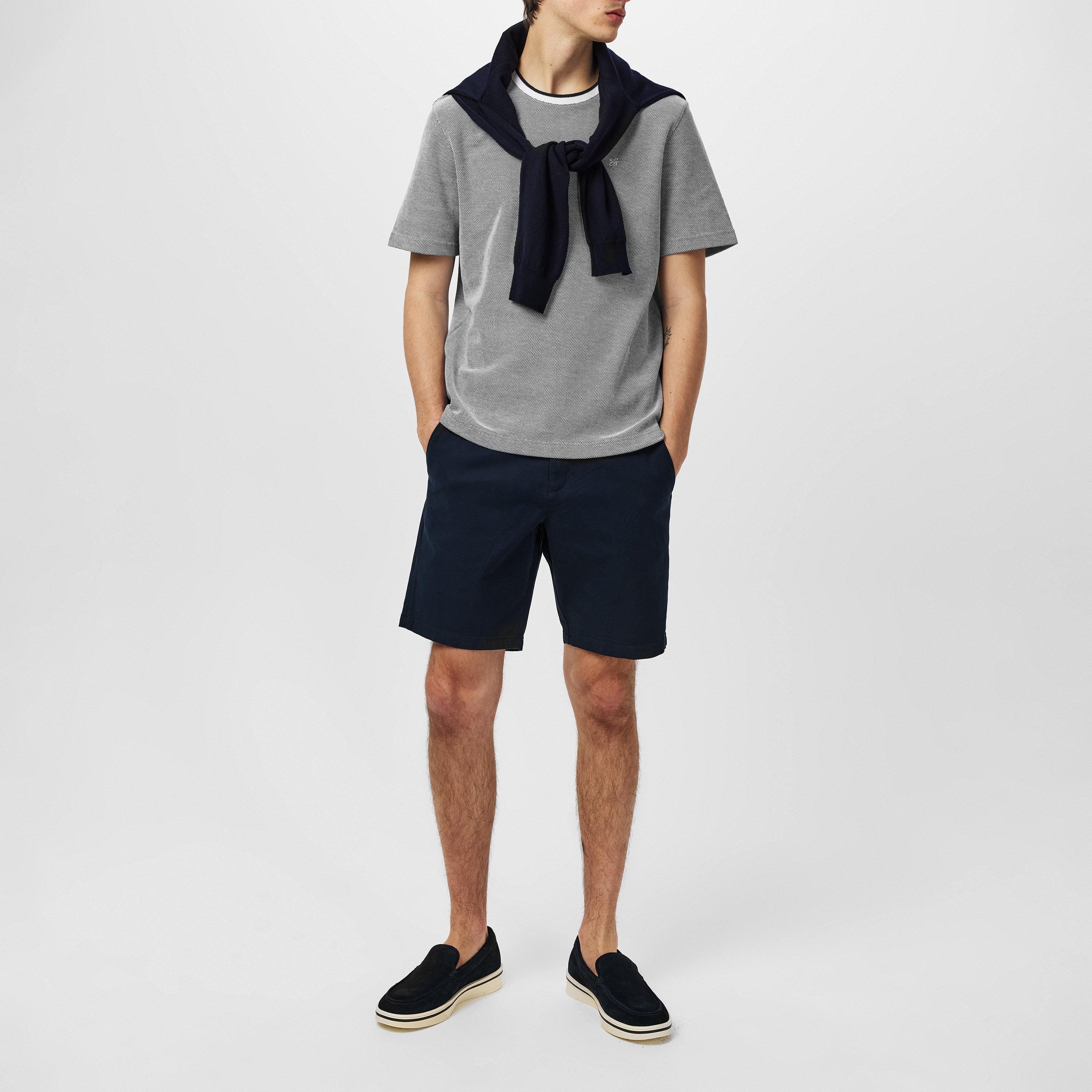 Navy - Ted Baker - Men's Halbak Chino Shorts - 4