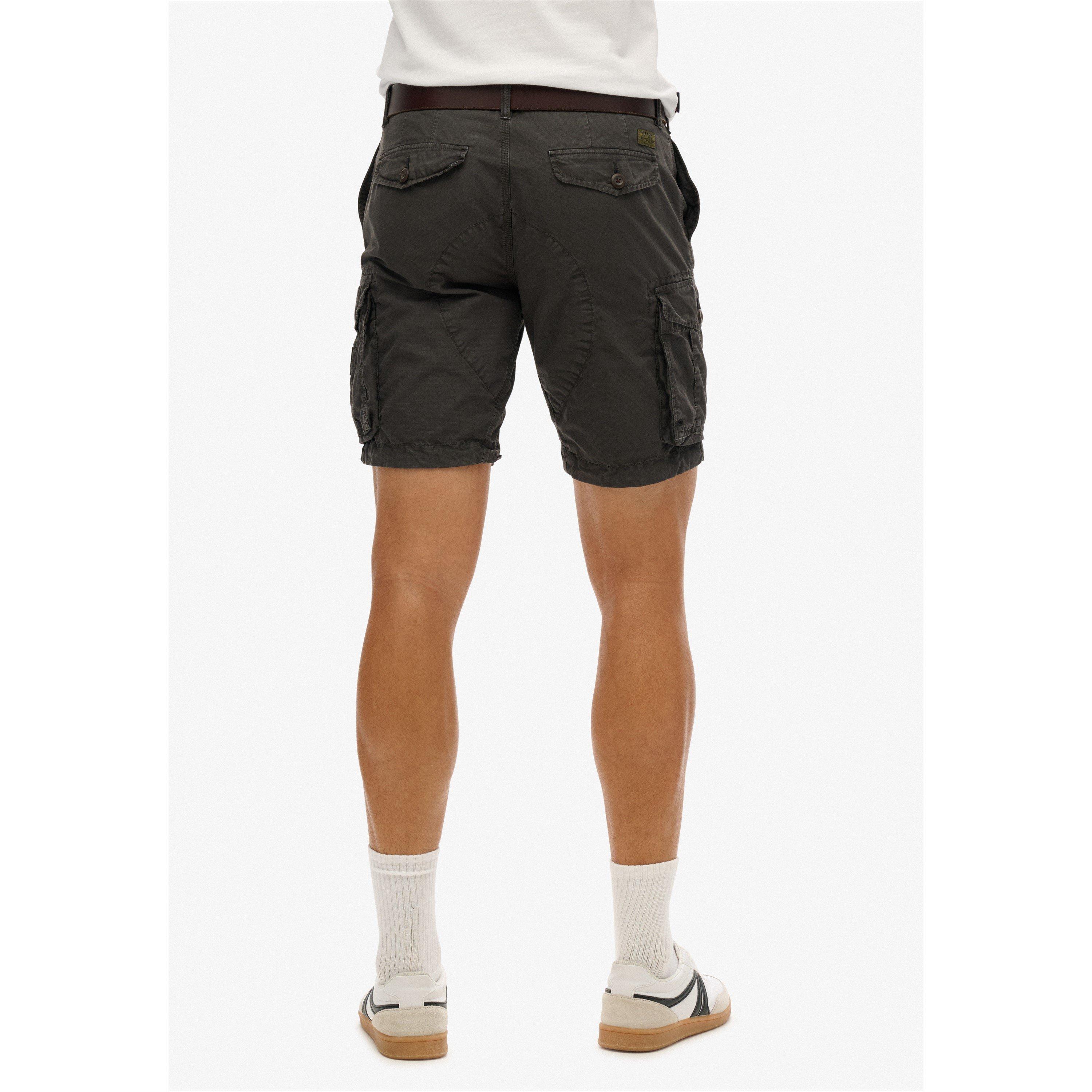 Nero - Superdry - Men's Cargo Shorts - 4