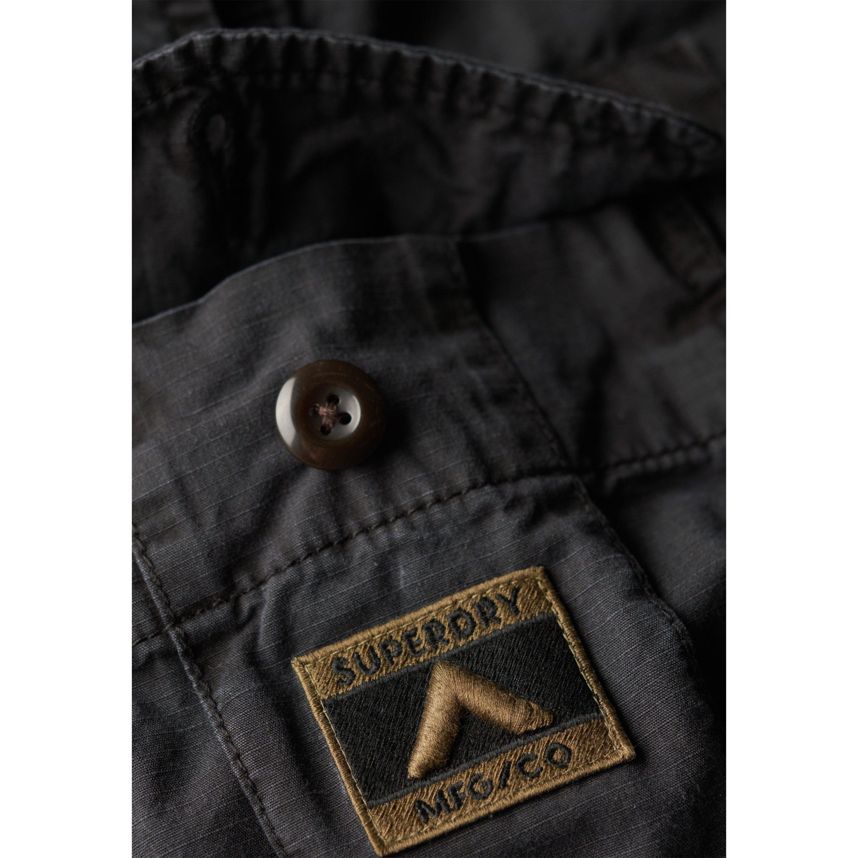 Nero - Superdry - Men's Cargo Shorts - 6