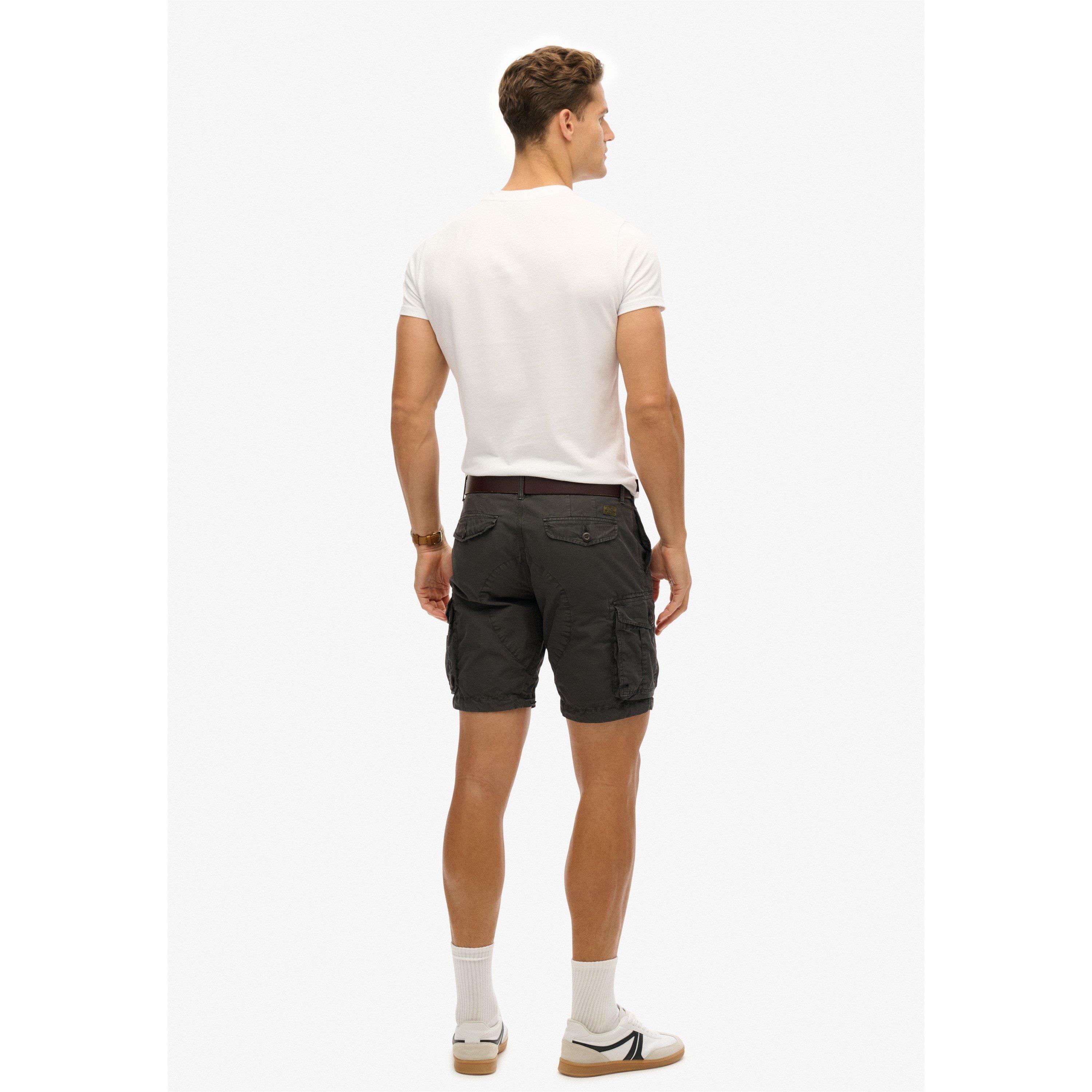 Nero - Superdry - Men's Cargo Shorts - 7