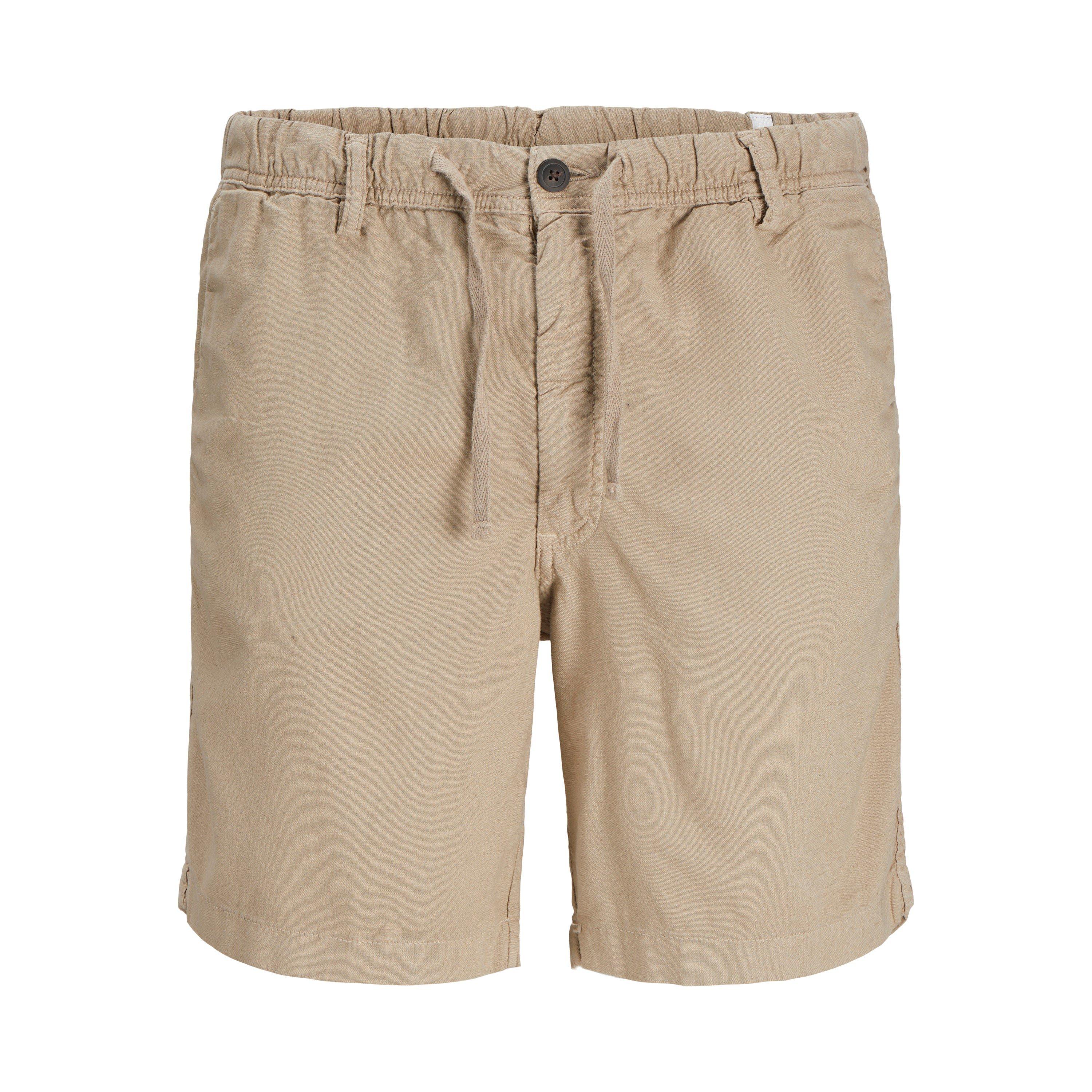 Jack And Jones  Junior Linen Chino Shorts - Crockery - S